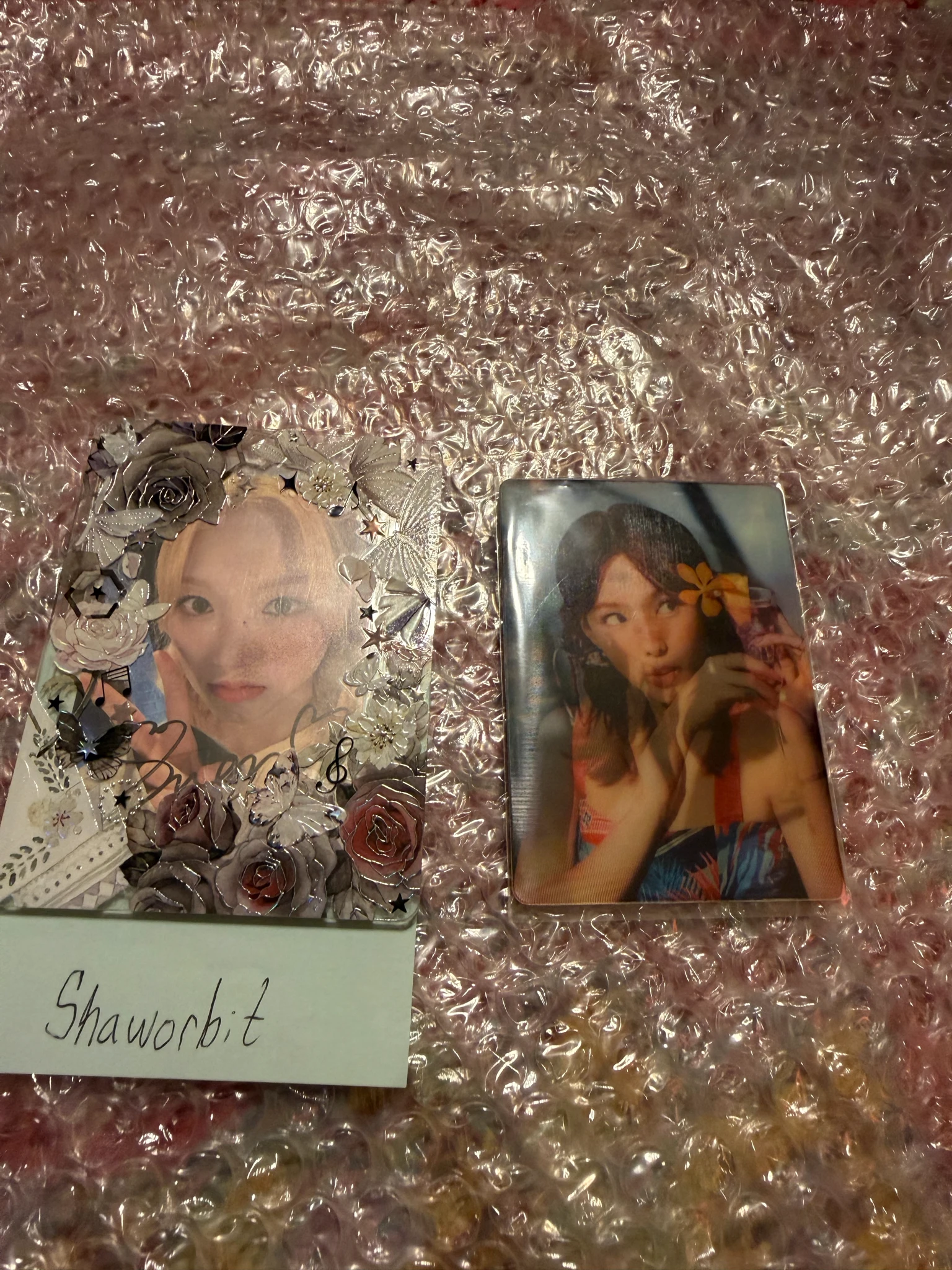 TWICE Nayeon TWICE - Nayeon - Taste of Love Album lenticular album inclusion listing photo 2