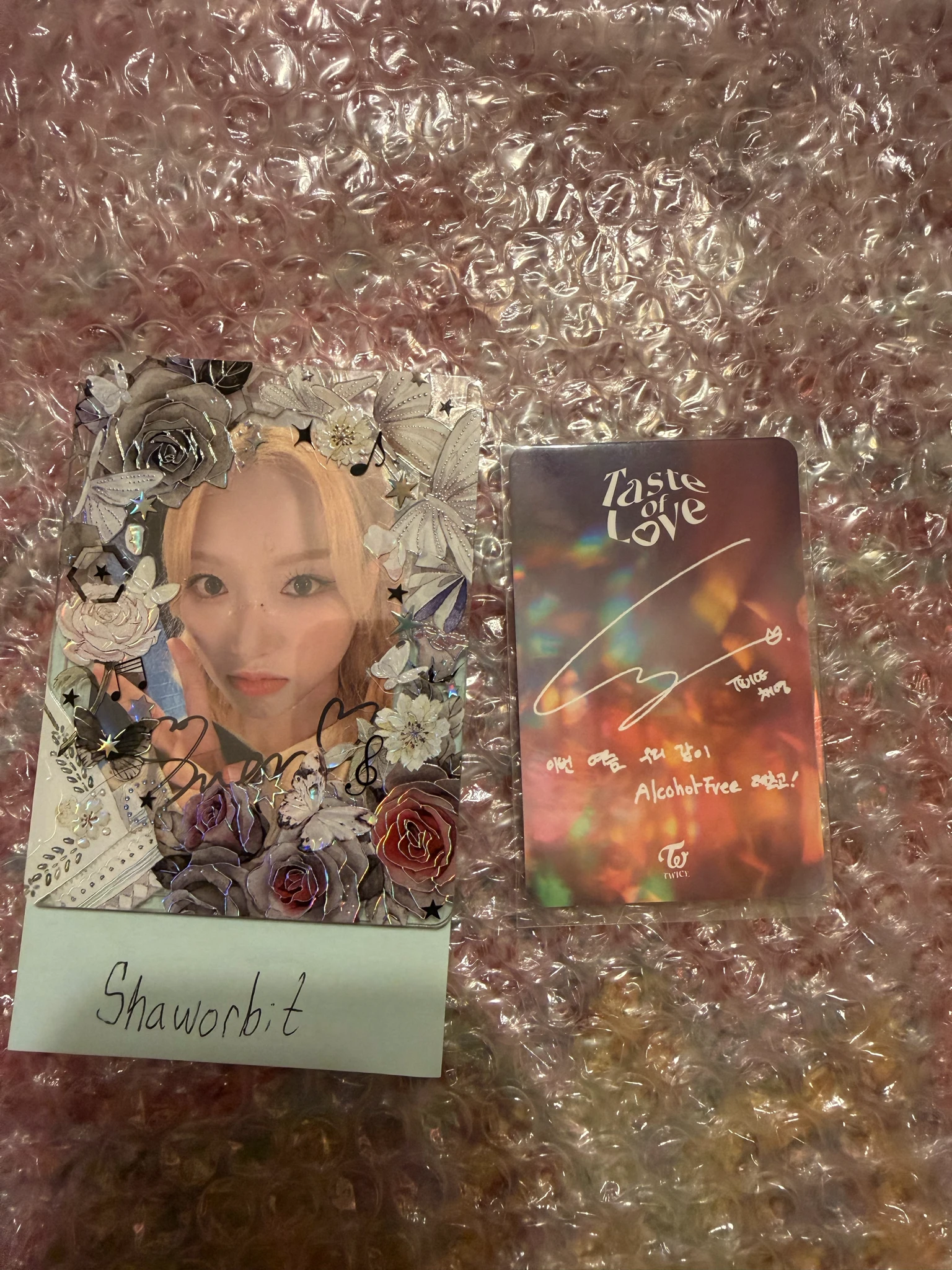 TWICE Chaeyoung TWICE - Chaeyoung - Taste of Love Album album photocard listing photo 2