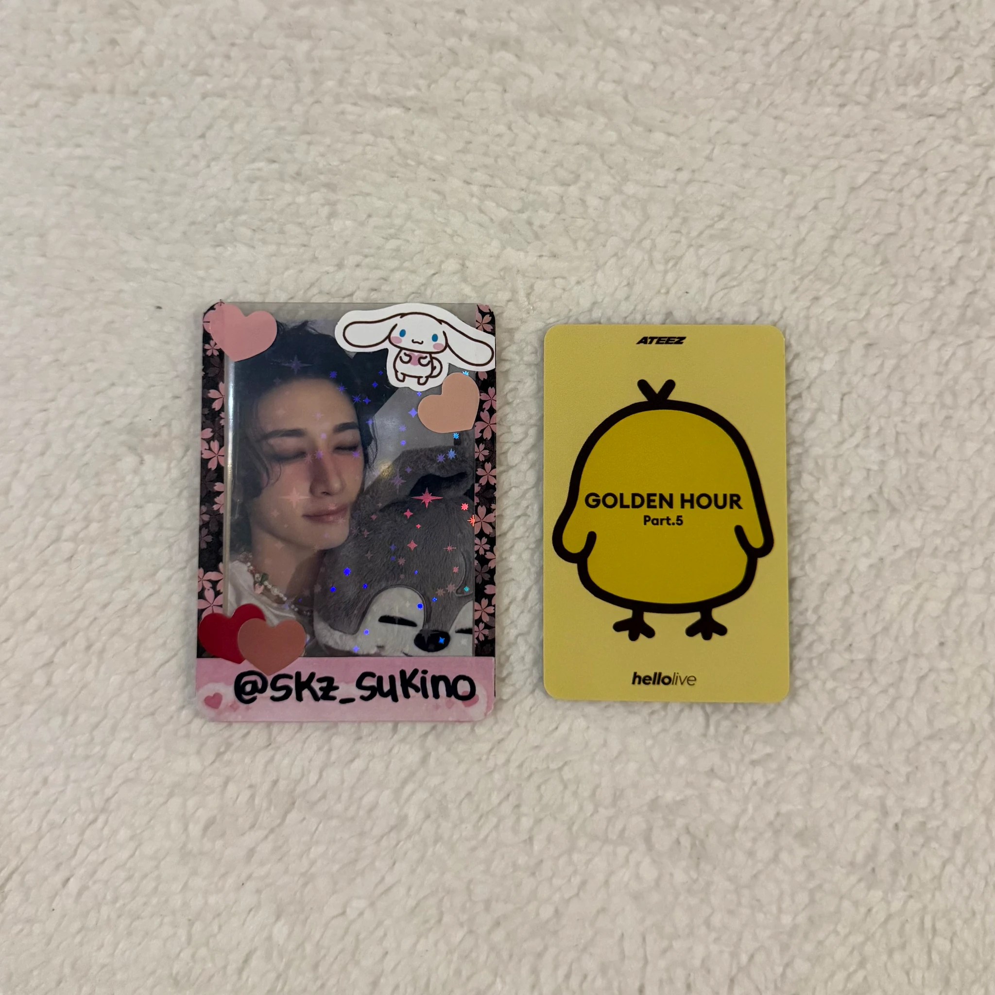 ATEEZ Seonghwa ATEEZ - Seonghwa - GOLDEN HOUR : Part.5 Album hellolive video call (fancall) round 3 listing photo 2