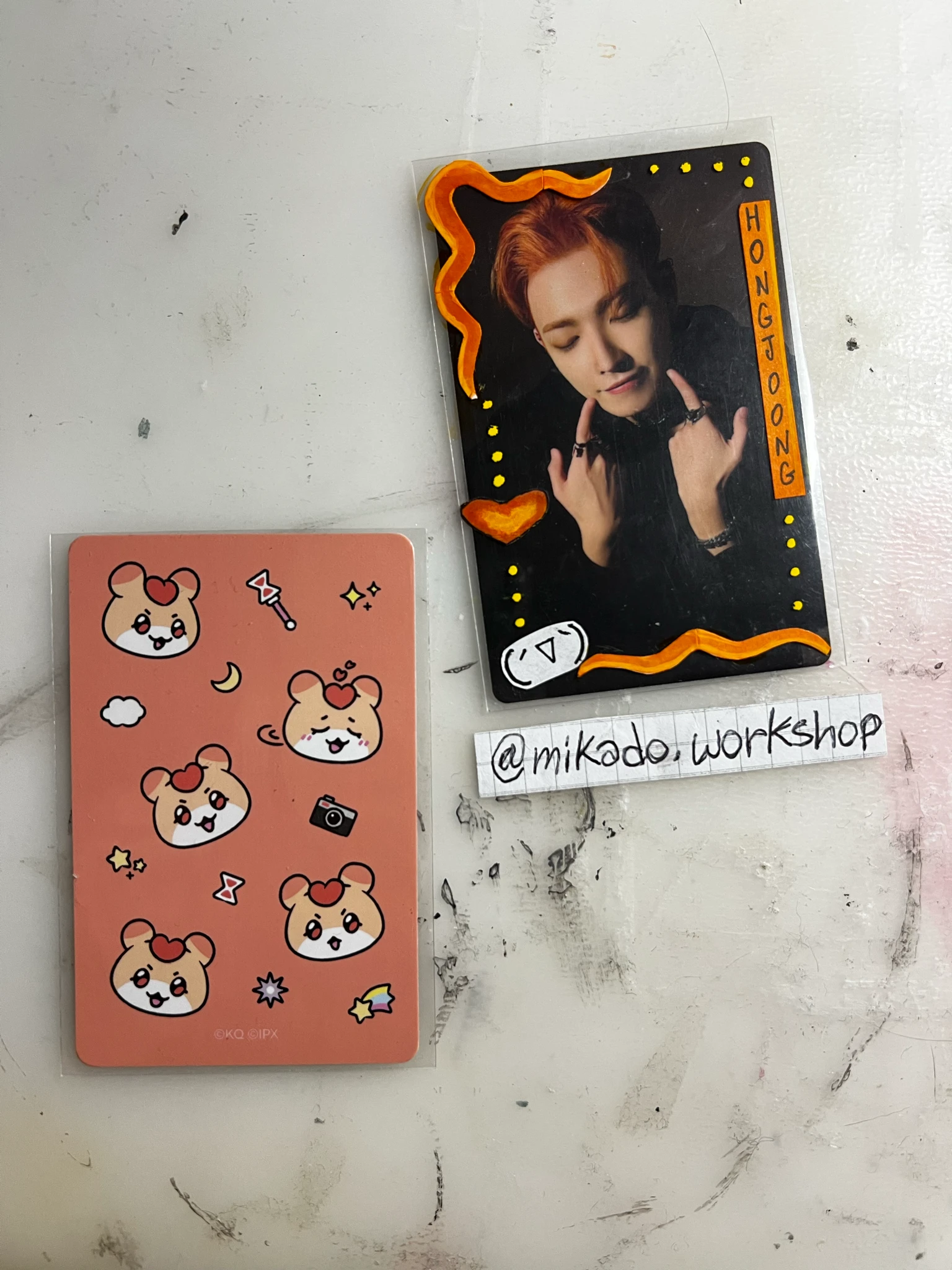 ATEEZ Hongjoong ATEEZ - Hongjoong - MIGHTEEZ Other trading card global version 1 listing photo 2