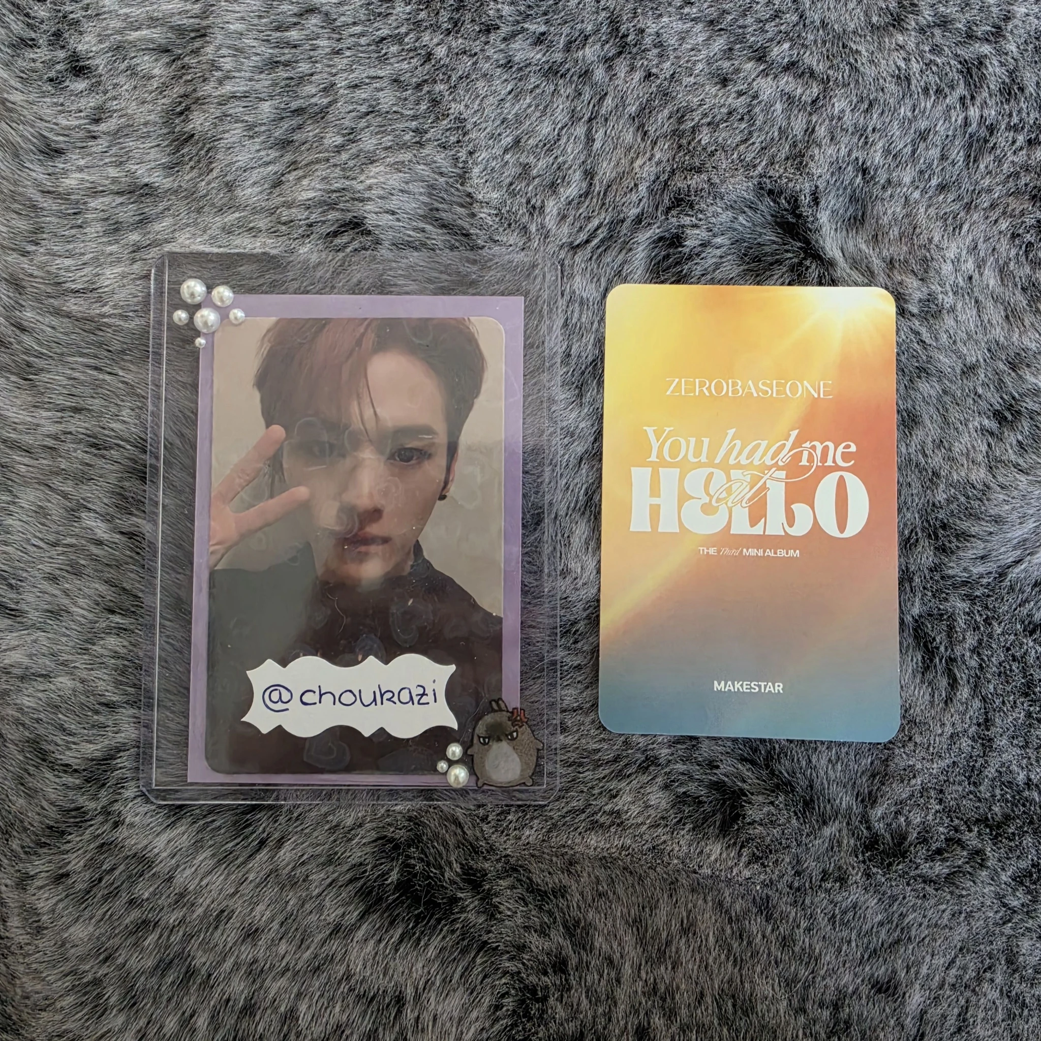 ZEROBASEONE Ricky ZEROBASEONE - Ricky - You Had Me at Hello Album pob (pre-order benefit) makestar photobook version listing photo 2