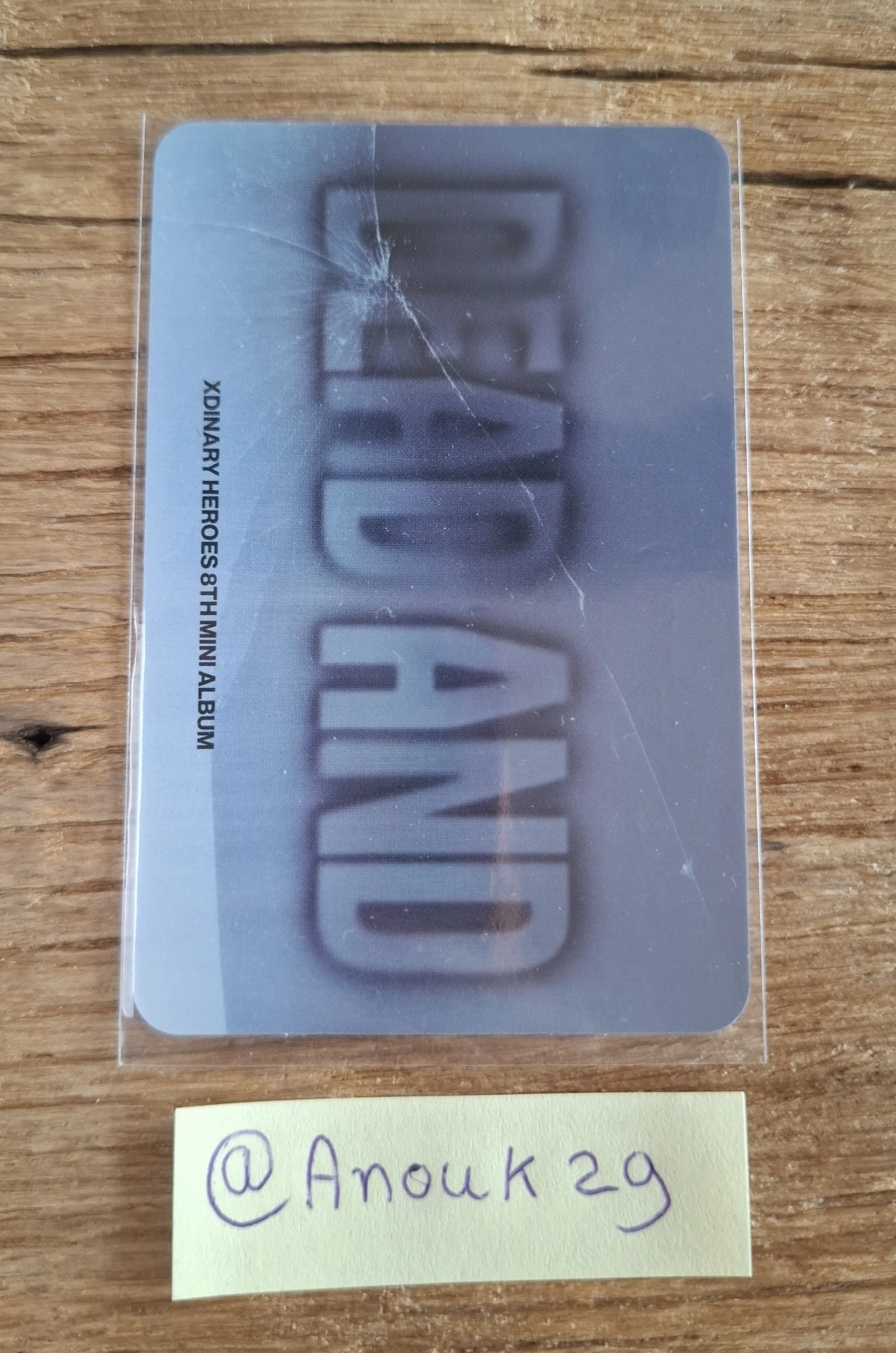 Xdinary Heroes Gunil Xdinary Heroes - Gunil - DEAD AND Album album photocard boy in chic version listing photo 2