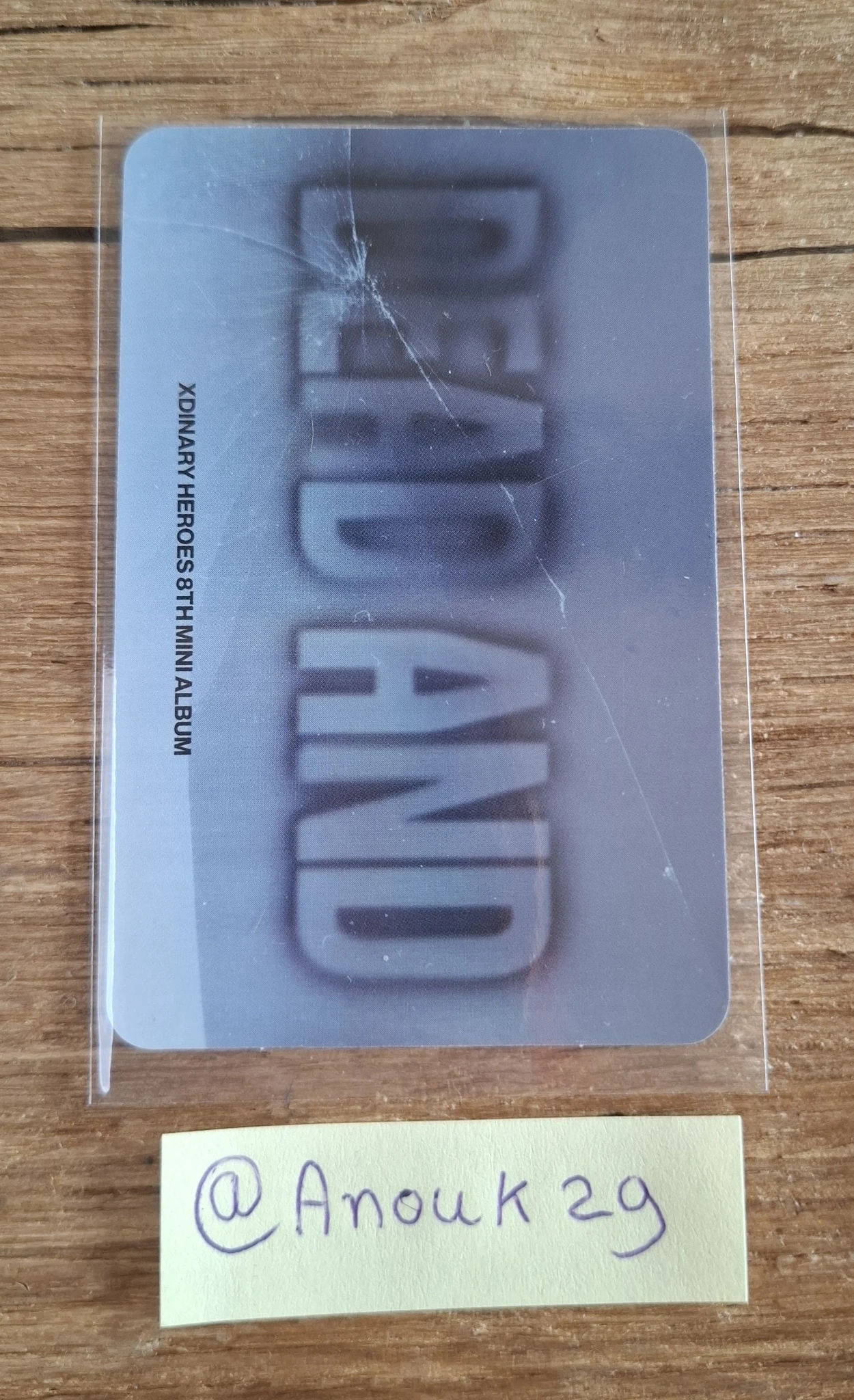 Xdinary Heroes Jooyeon Xdinary Heroes - Jooyeon - DEAD AND Album album photocard boy in chic version listing photo 2
