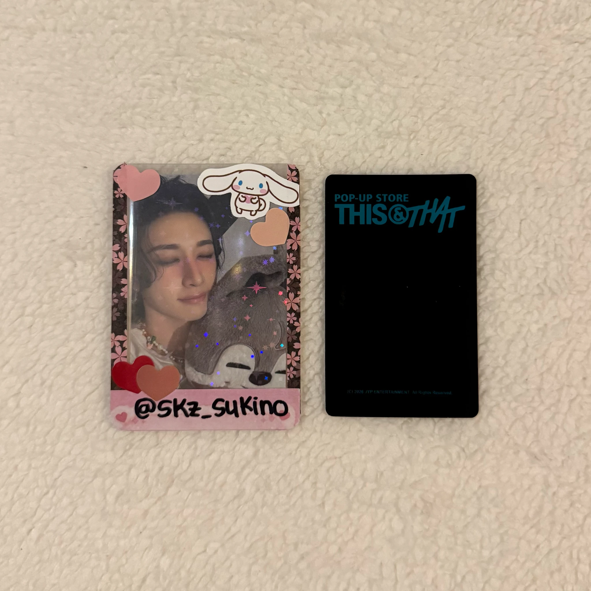Stray Kids Seungmin Stray Kids - Seungmin - THIS & THAT Album merch photocard pop-up purchase benefit week 2 listing photo 2