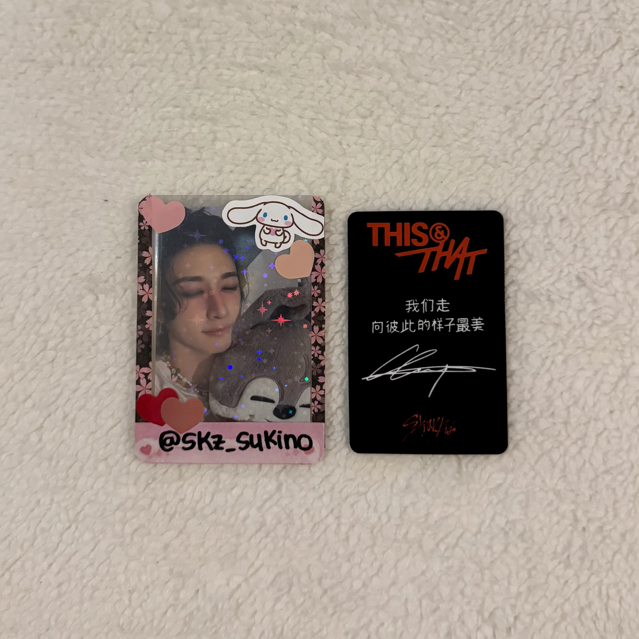 Stray Kids Bang Chan Stray Kids - Bang Chan - THIS & THAT Album starriver pob (pre-order benefit) listing photo 2