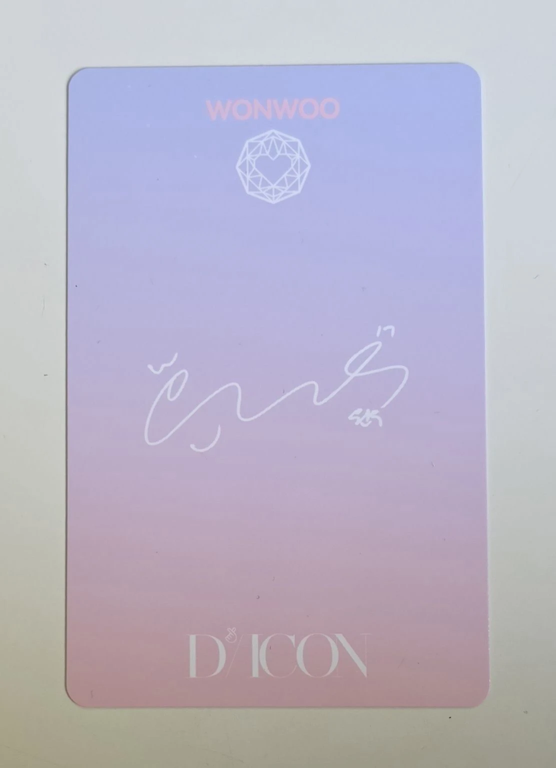 SEVENTEEN Wonwoo SEVENTEEN - Wonwoo - DICON 101 Other dicon listing photo 2