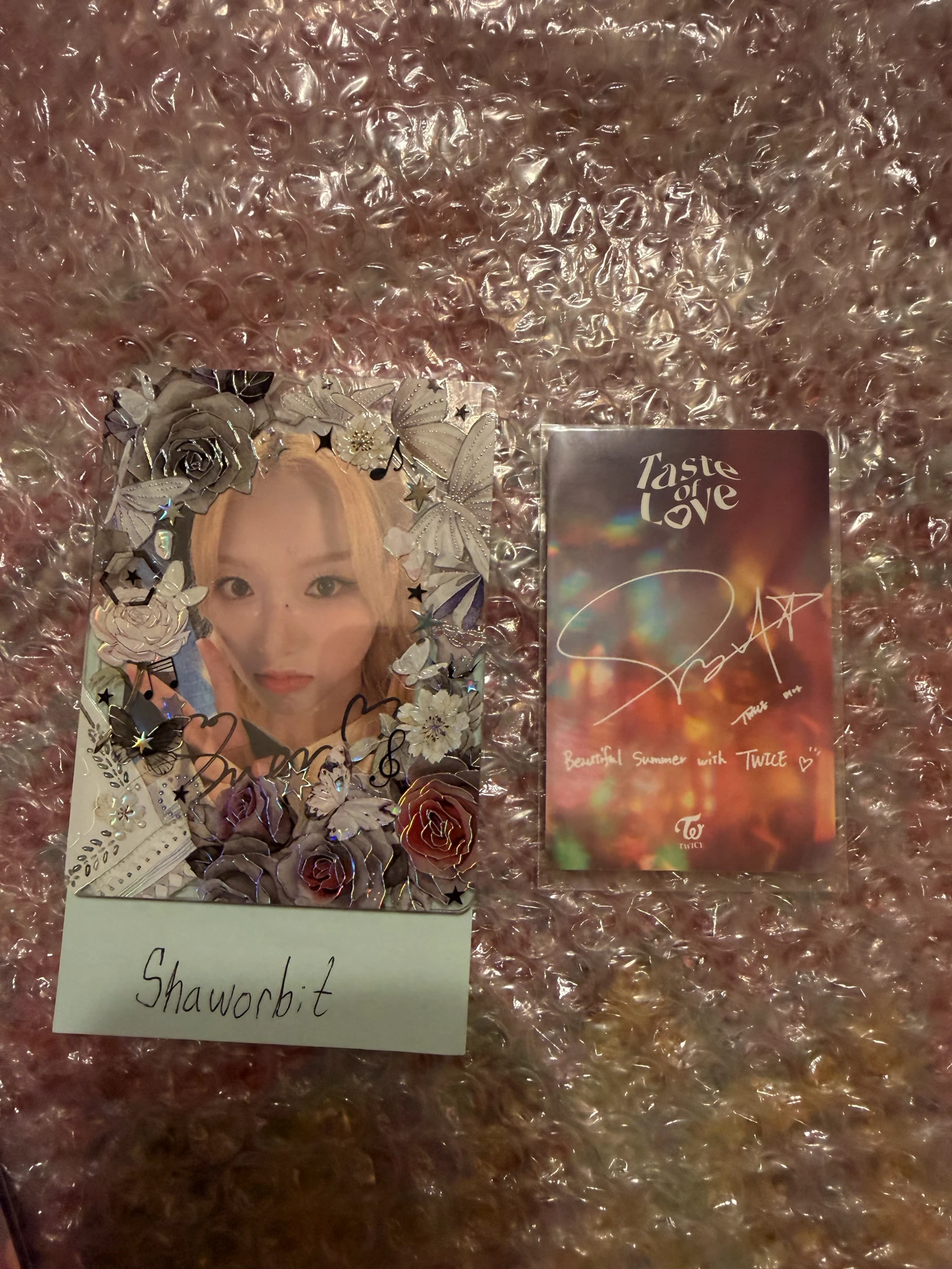 TWICE Mina TWICE - Mina - Taste of Love Album album photocard listing photo 2