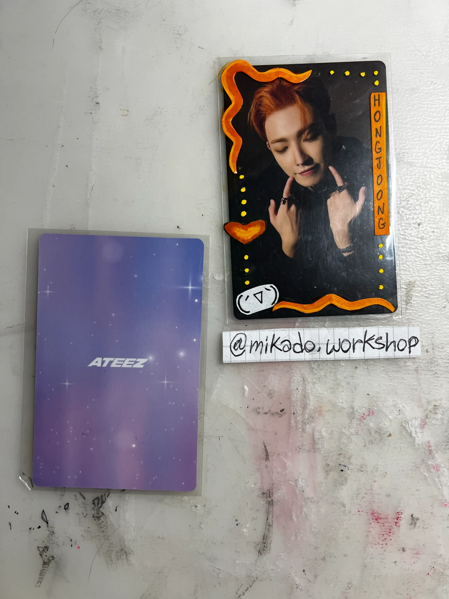 ATEEZ Yeosang ATEEZ - Yeosang - Golden Hour : Part.3 'In Your Fantasy Edition' Album image card poca album limited version album photocard fnac exclusive barnes & noble exclusive target exclusive listing photo 2
