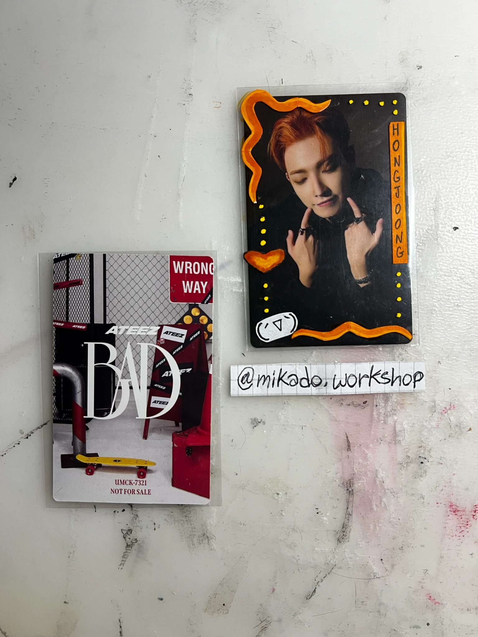ATEEZ Yeosang ATEEZ - Yeosang - BAD Album album photocard japanese album limited edition B version version 2 listing photo 2