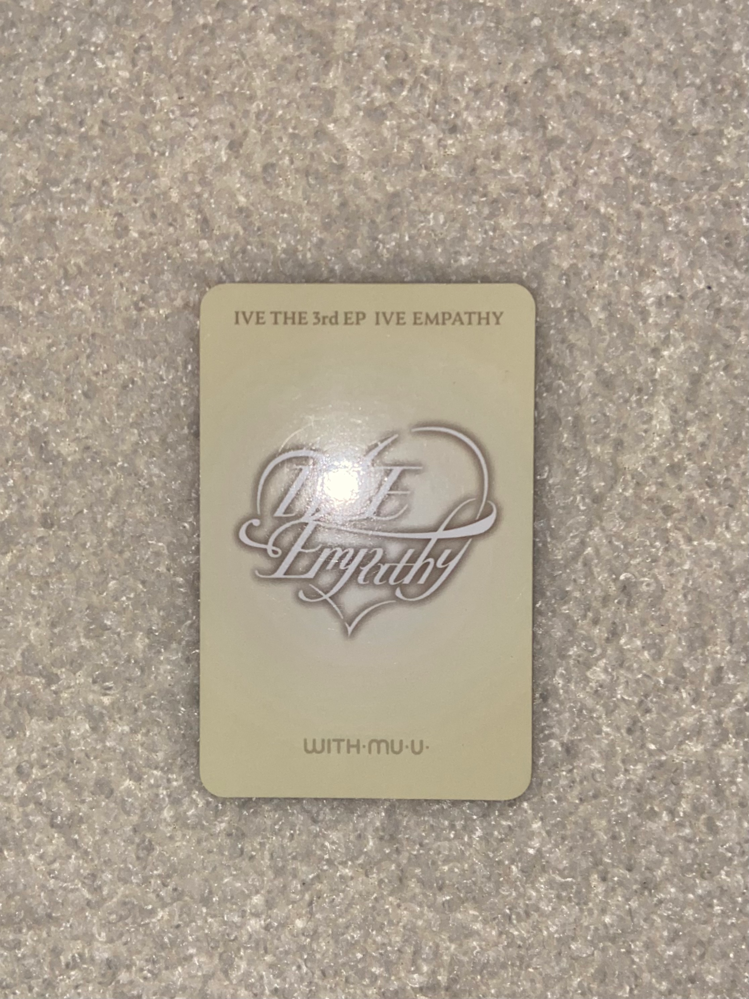 IVE Leeseo IVE - Leeseo - IVE EMPATHY Album withmuu lucky draw round 1 listing photo 2