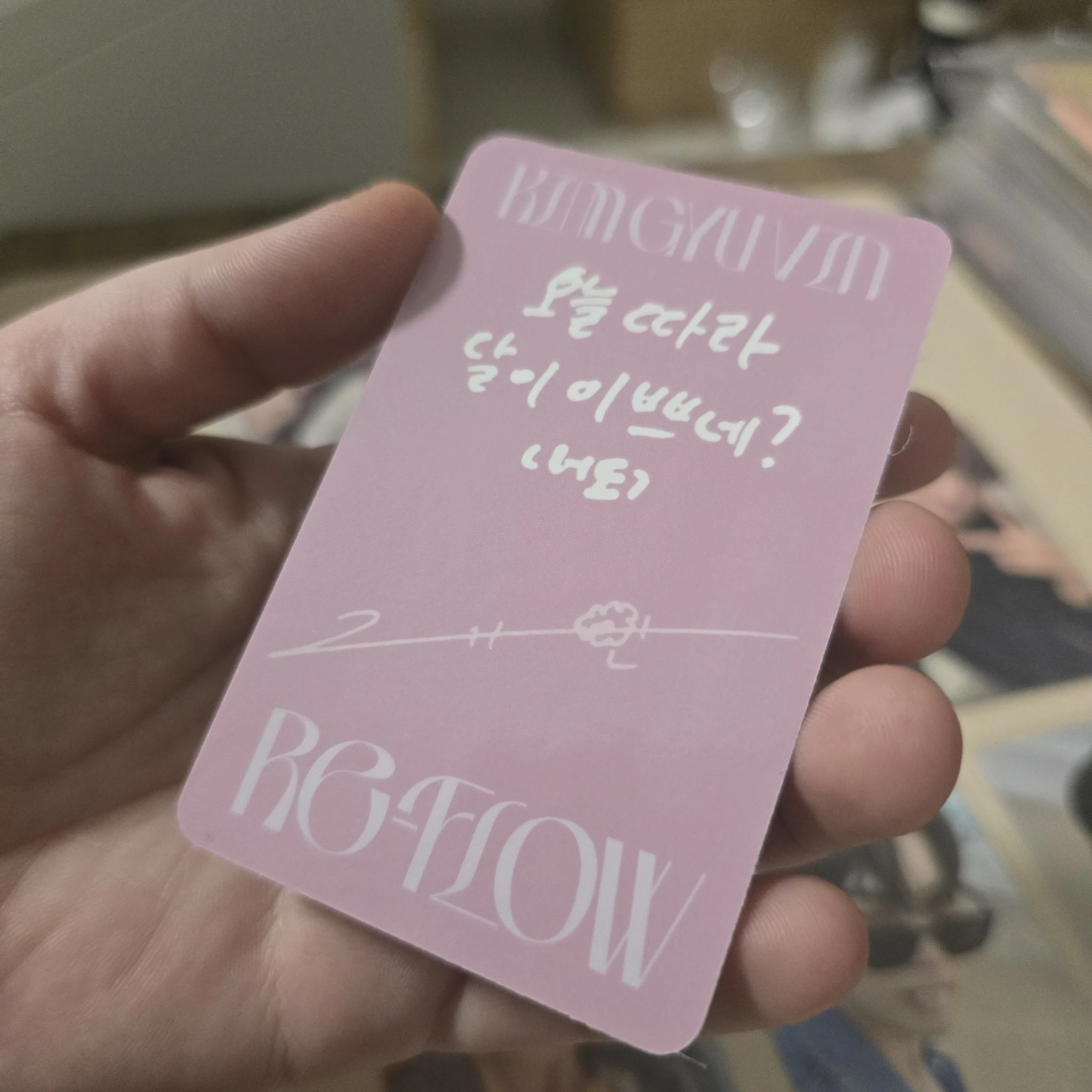 ZEROBASEONE Gyuvin ZEROBASEONE - Gyuvin - RE-FLOW Album album photocard listing photo 2