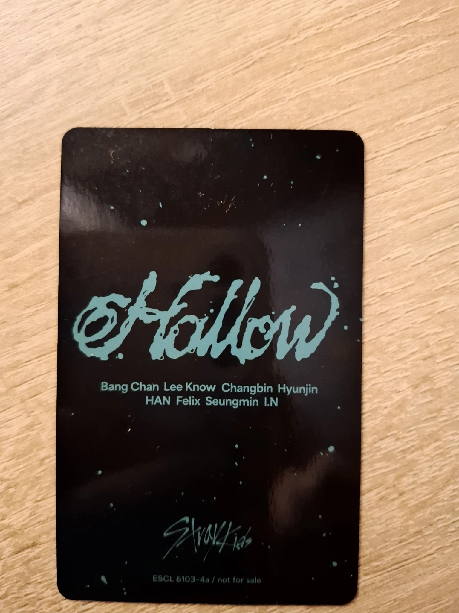 Stray Kids Changbin Stray Kids - Changbin - Hollow Album A version album photocard limited edition listing photo 2