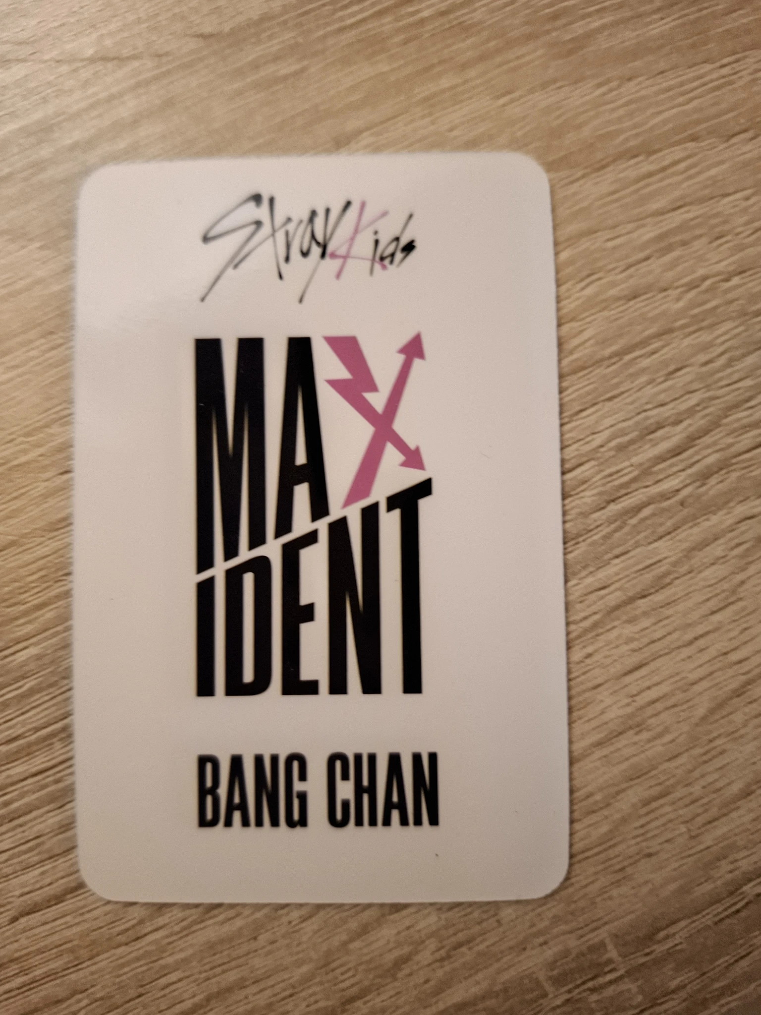 Stray Kids Bang Chan Stray Kids - Bang Chan - Maxident Album pre-order benefit (pob) music korea listing photo 2
