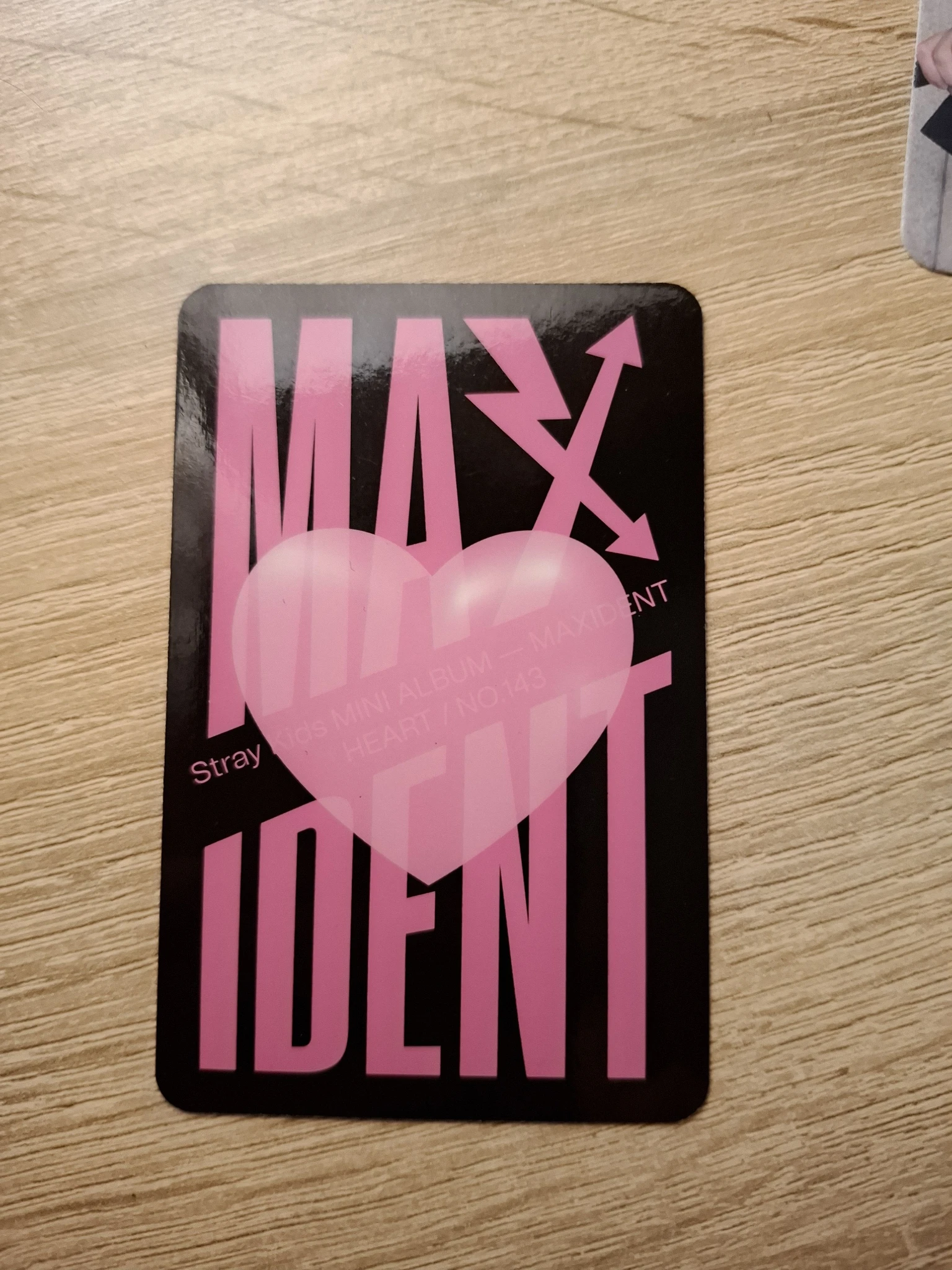 Stray Kids Hyunjin Stray Kids - Hyunjin - Maxident Album album photocard heart version listing photo 2