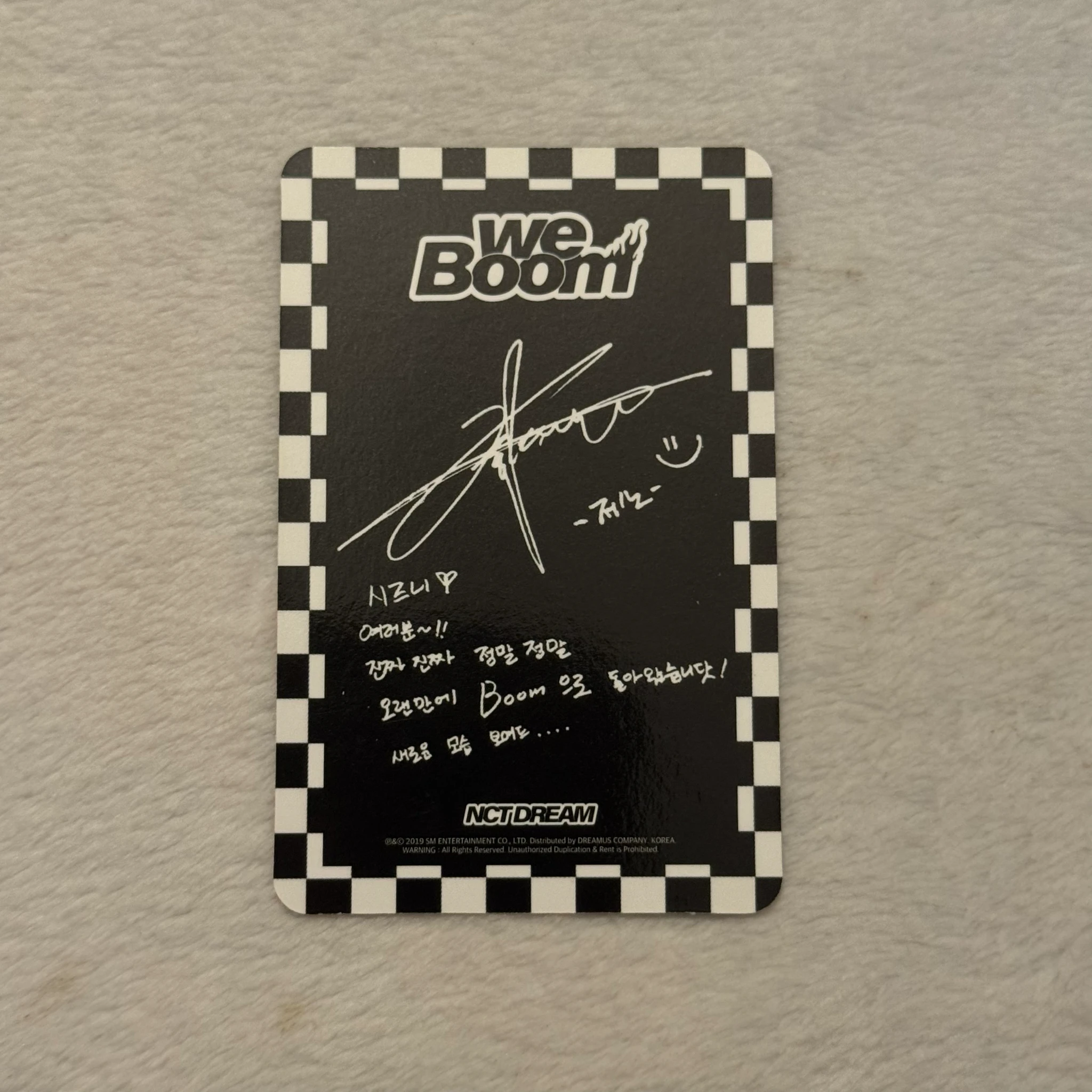 NCT DREAM Jeno NCT DREAM - Jeno - We Boom Album we ver. listing photo 2