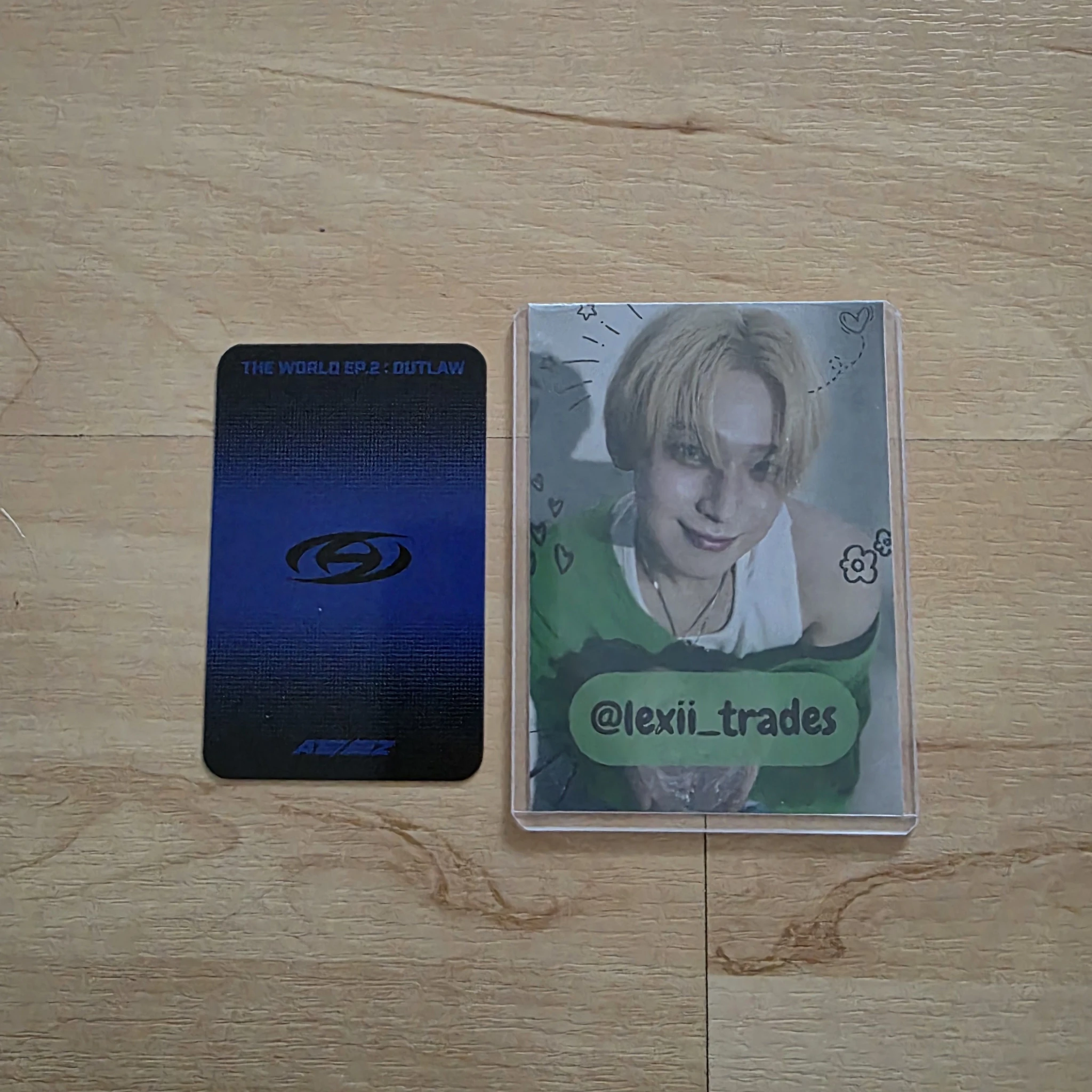ATEEZ Jongho ATEEZ - Jongho - THE WORLD EP.2 : OUTLAW Album album photocard listing photo 2