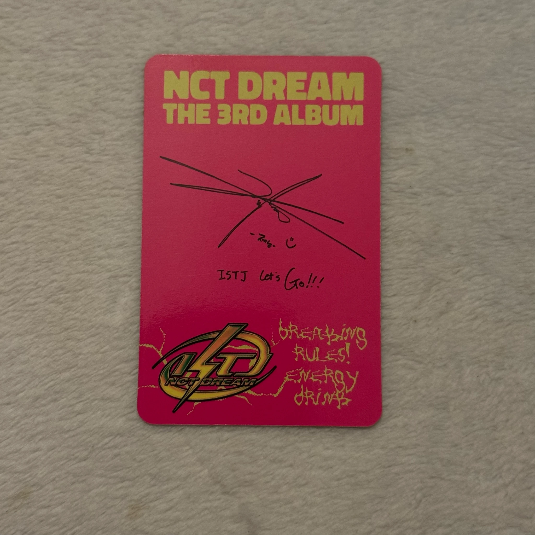 NCT DREAM Jeno NCT DREAM - Jeno - ISTJ Album walmart exclusive listing photo 2