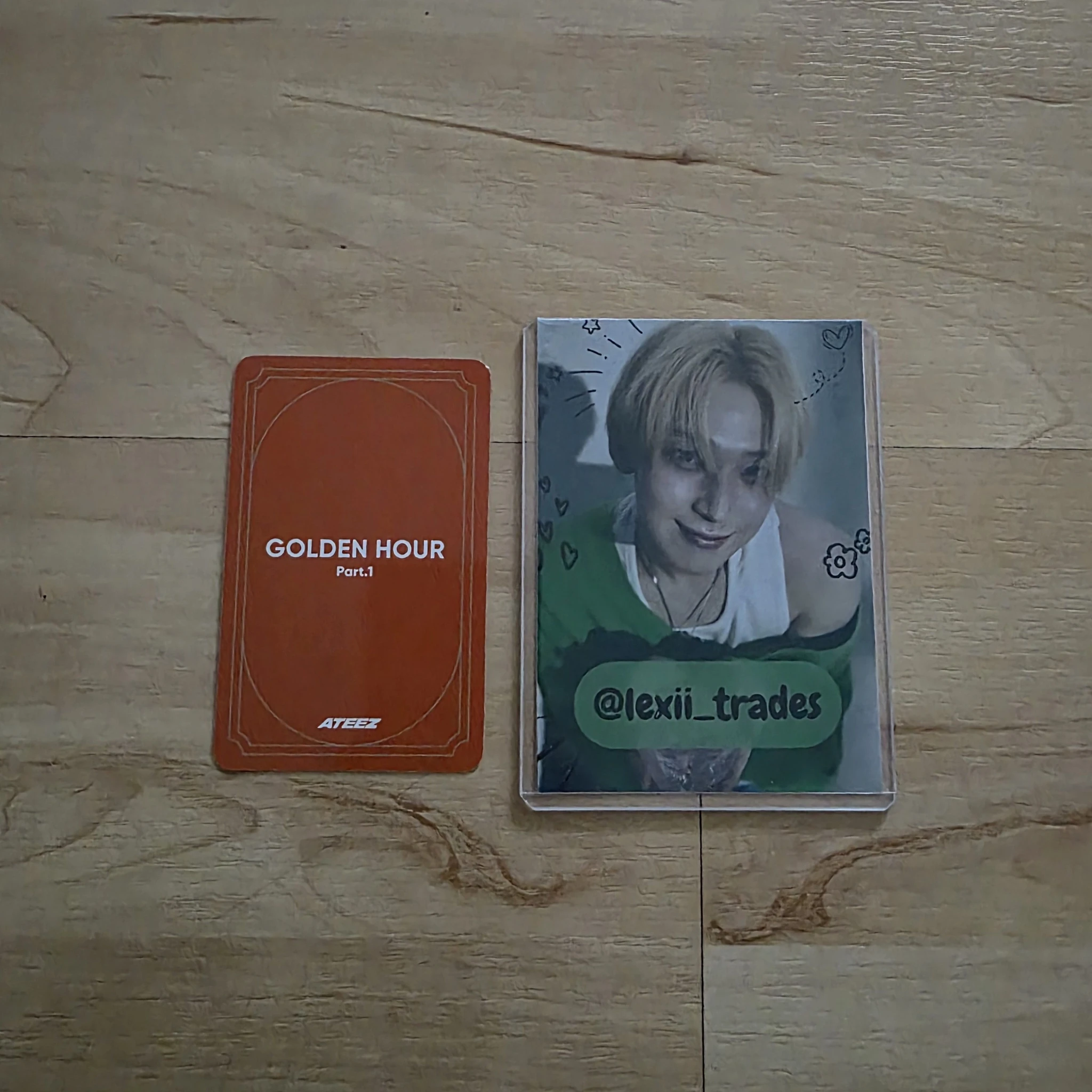 ATEEZ Jongho ATEEZ - Jongho - Golden Hour : Part.1 Album album photocard image card listing photo 2