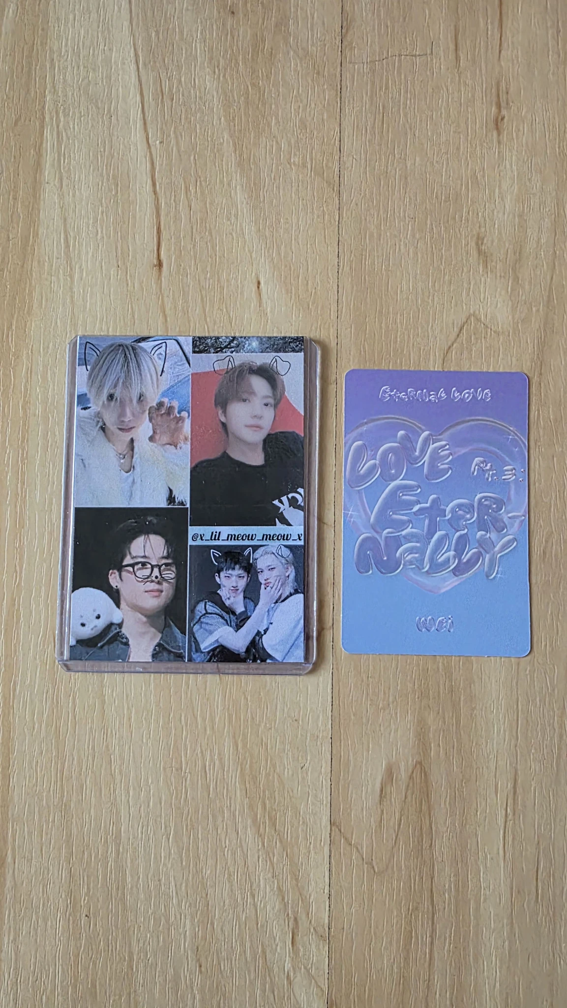 WEi Donghan WEi - Donghan - Love Pt.3 : Eternally Album album photocard faith in love version listing photo 2