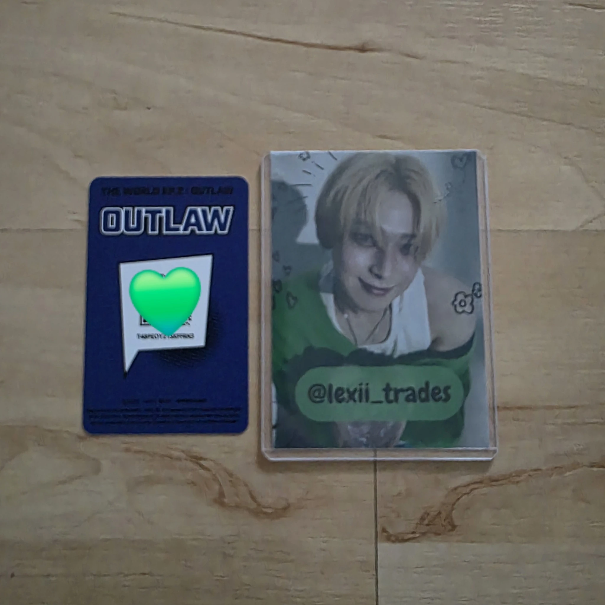 ATEEZ Yunho ATEEZ - Yunho - THE WORLD EP.2 : OUTLAW Album platform version qr card listing photo 2