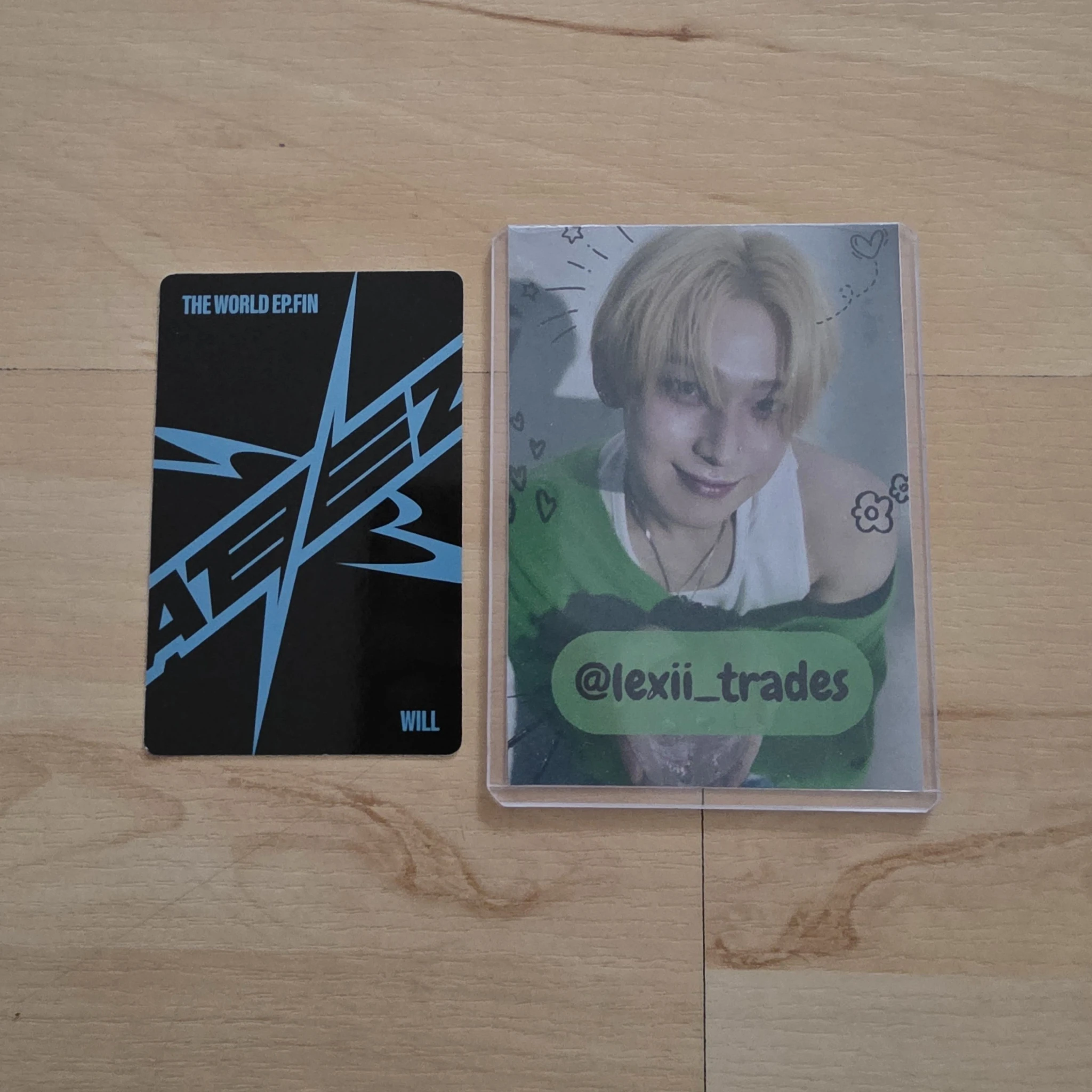 ATEEZ Yunho ATEEZ - Yunho - THE WORLD EP.FIN: WILL Album album photocard listing photo 2