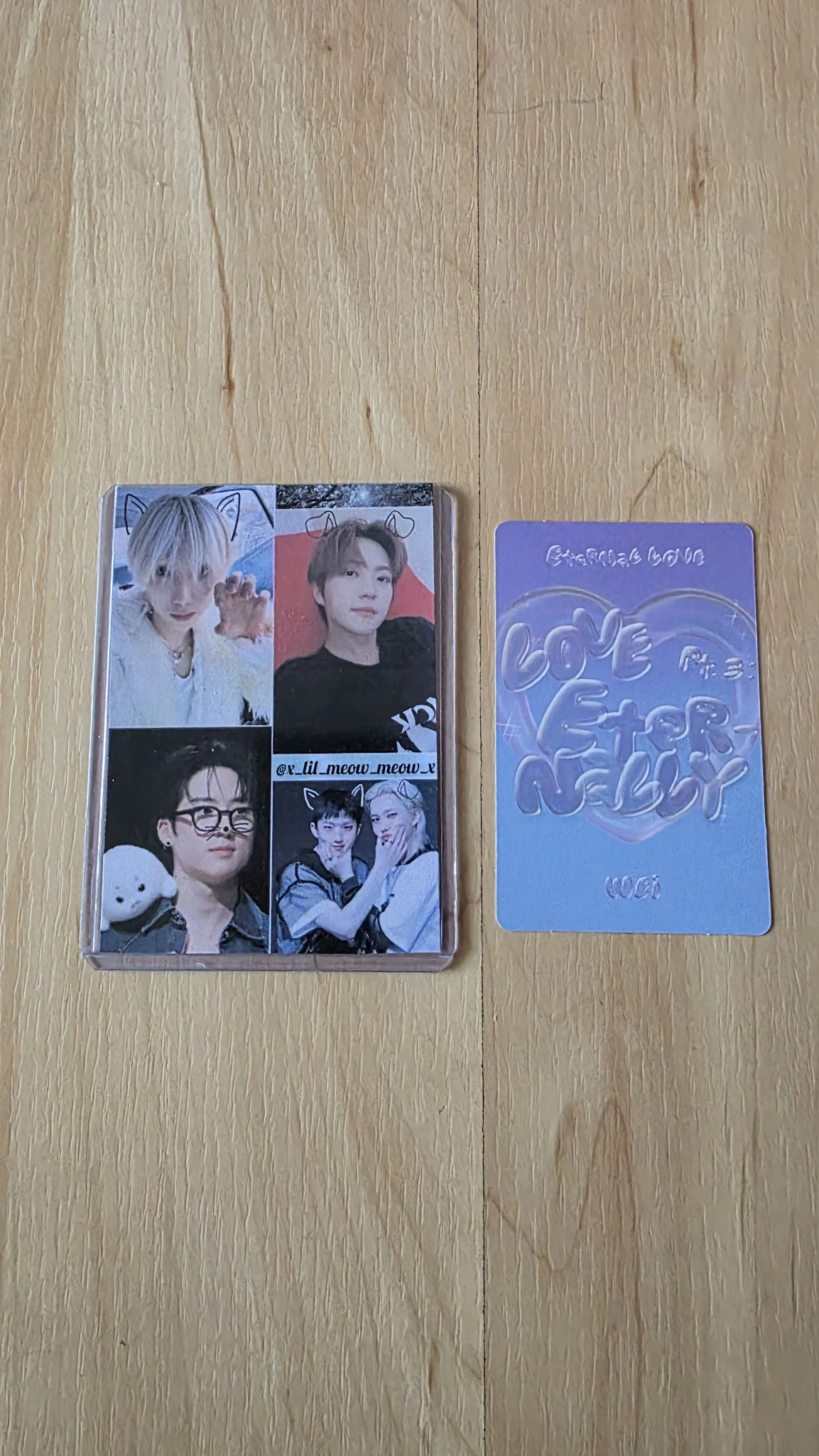 WEi Yohan WEi - Yohan - Love Pt.3 : Eternally Album album photocard eternal love version listing photo 2