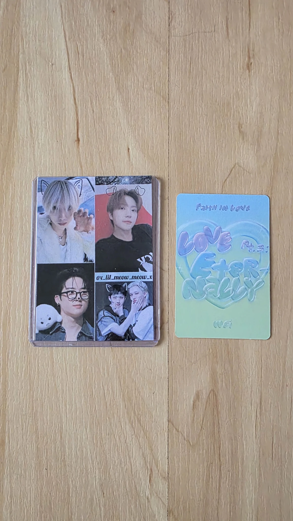 WEi Seokhwa WEi - Seokhwa - Love Pt.3 : Eternally Album album photocard faith in love version listing photo 2
