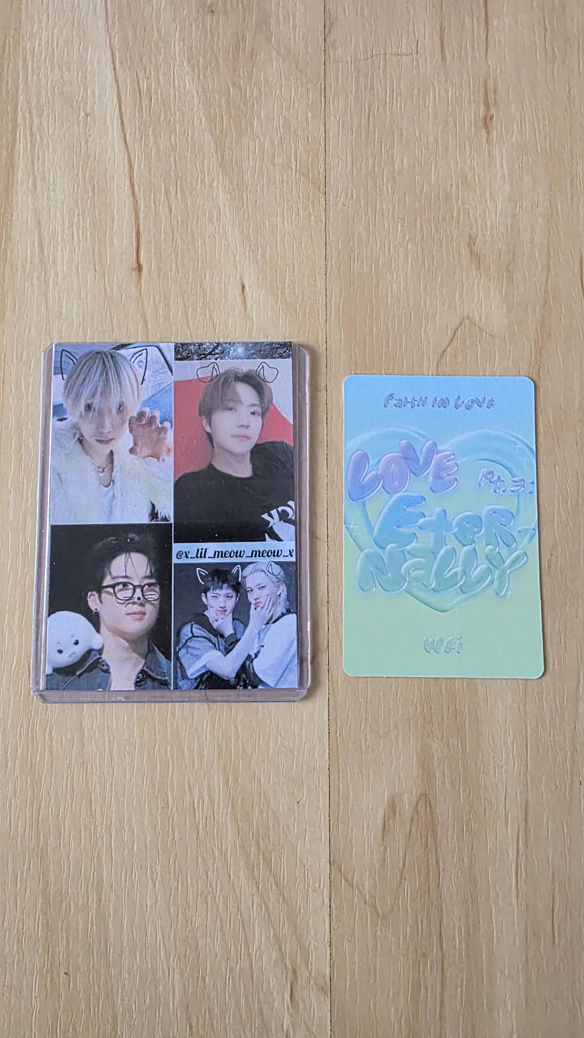 WEi Seokhwa WEi - Seokhwa - Love Pt.3 : Eternally Album album photocard faith in love version listing photo 2