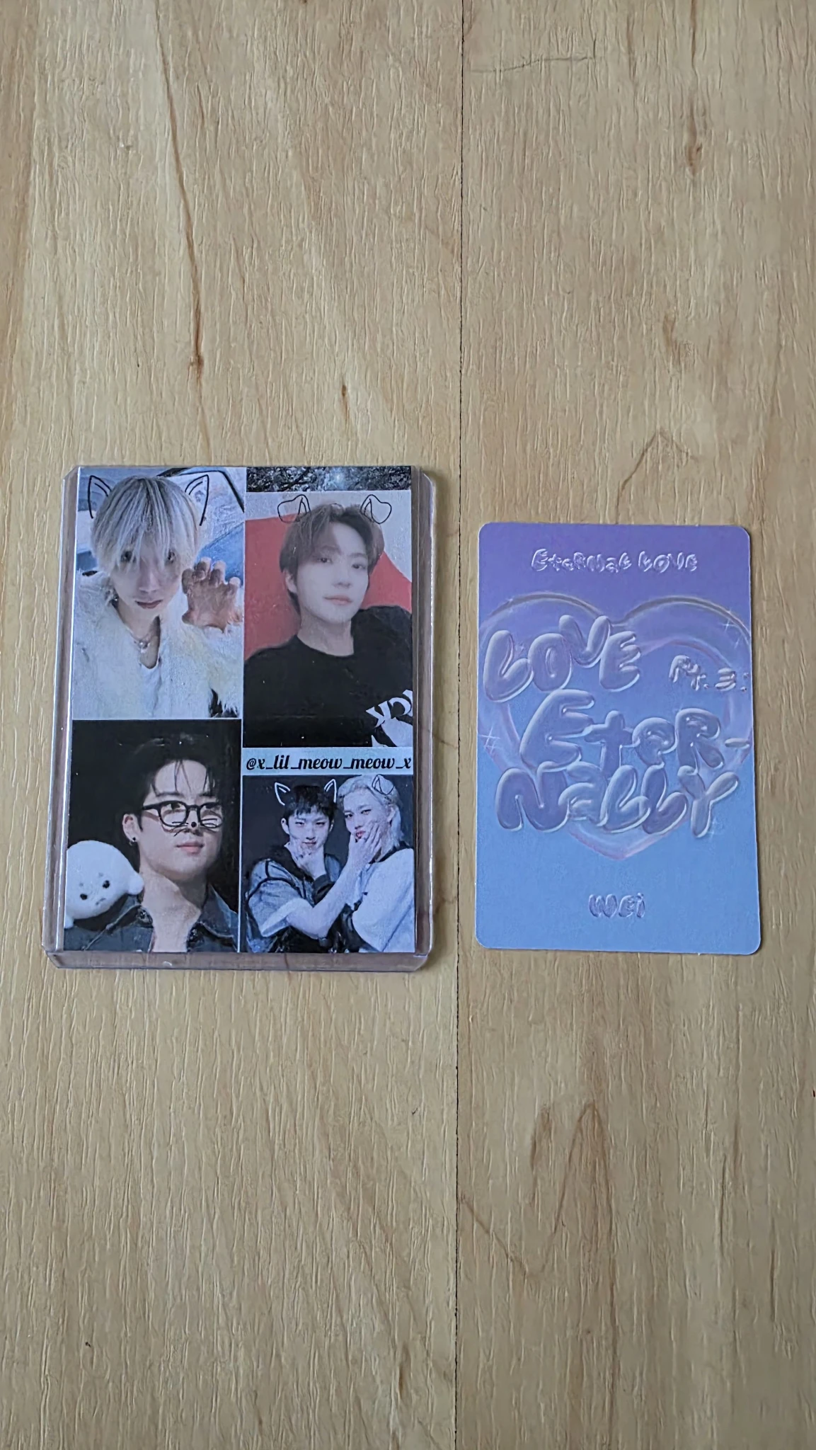 WEi Seokhwa WEi - Seokhwa - Love Pt.3 : Eternally Album album photocard listing photo 2