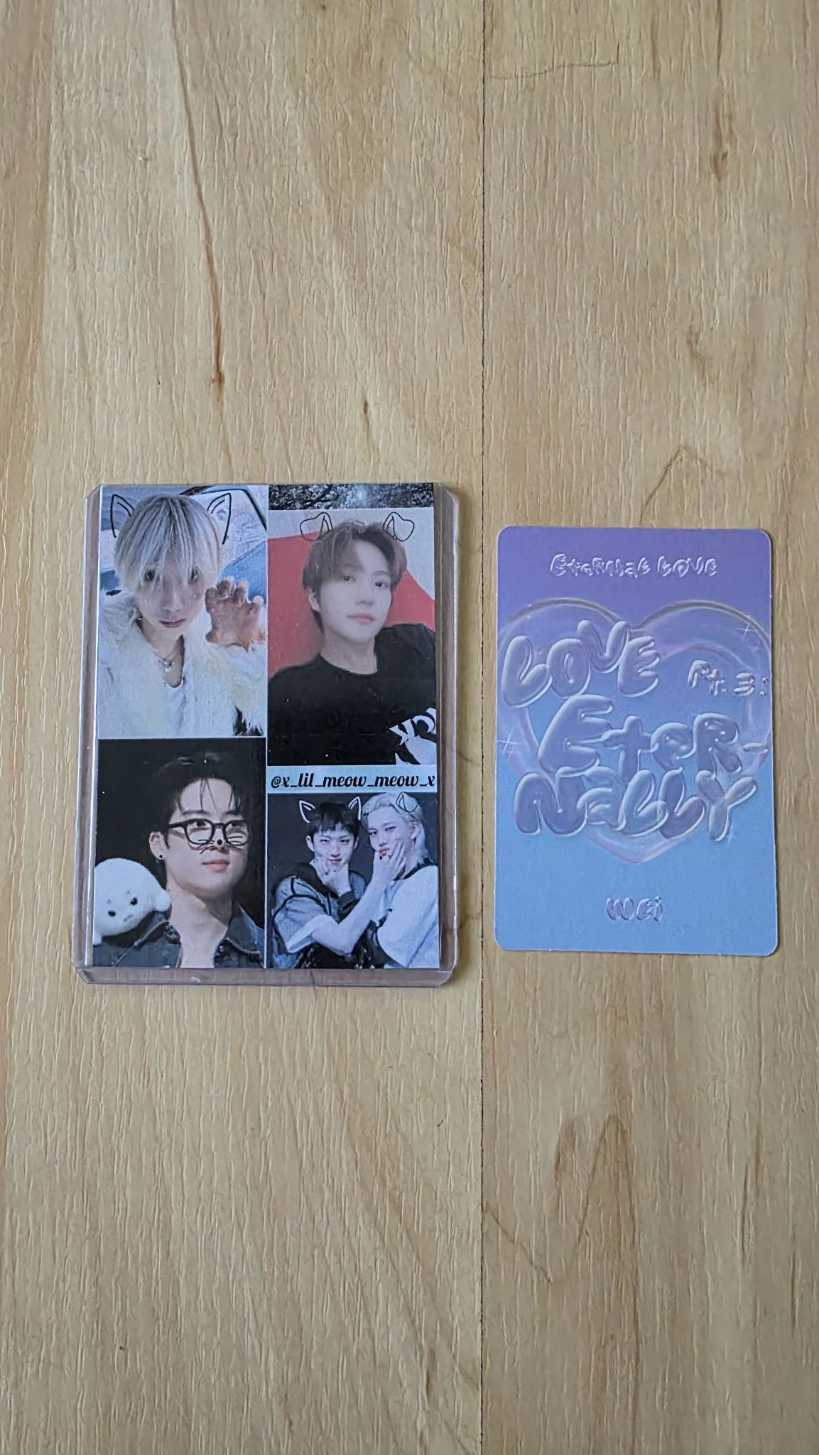 WEi Seokhwa WEi - Seokhwa - Love Pt.3 : Eternally Album album photocard eternal love version listing photo 2