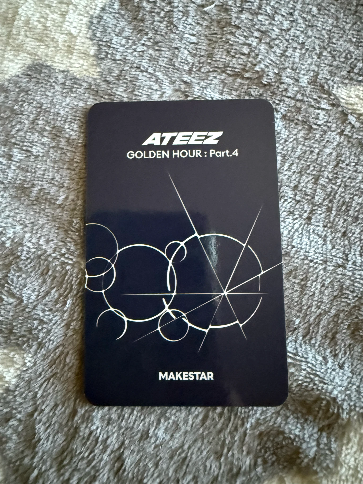 ATEEZ Mingi ATEEZ - Mingi - Golden Hour : Part.4 Album makestar pob (pre-order benefit) listing photo 2