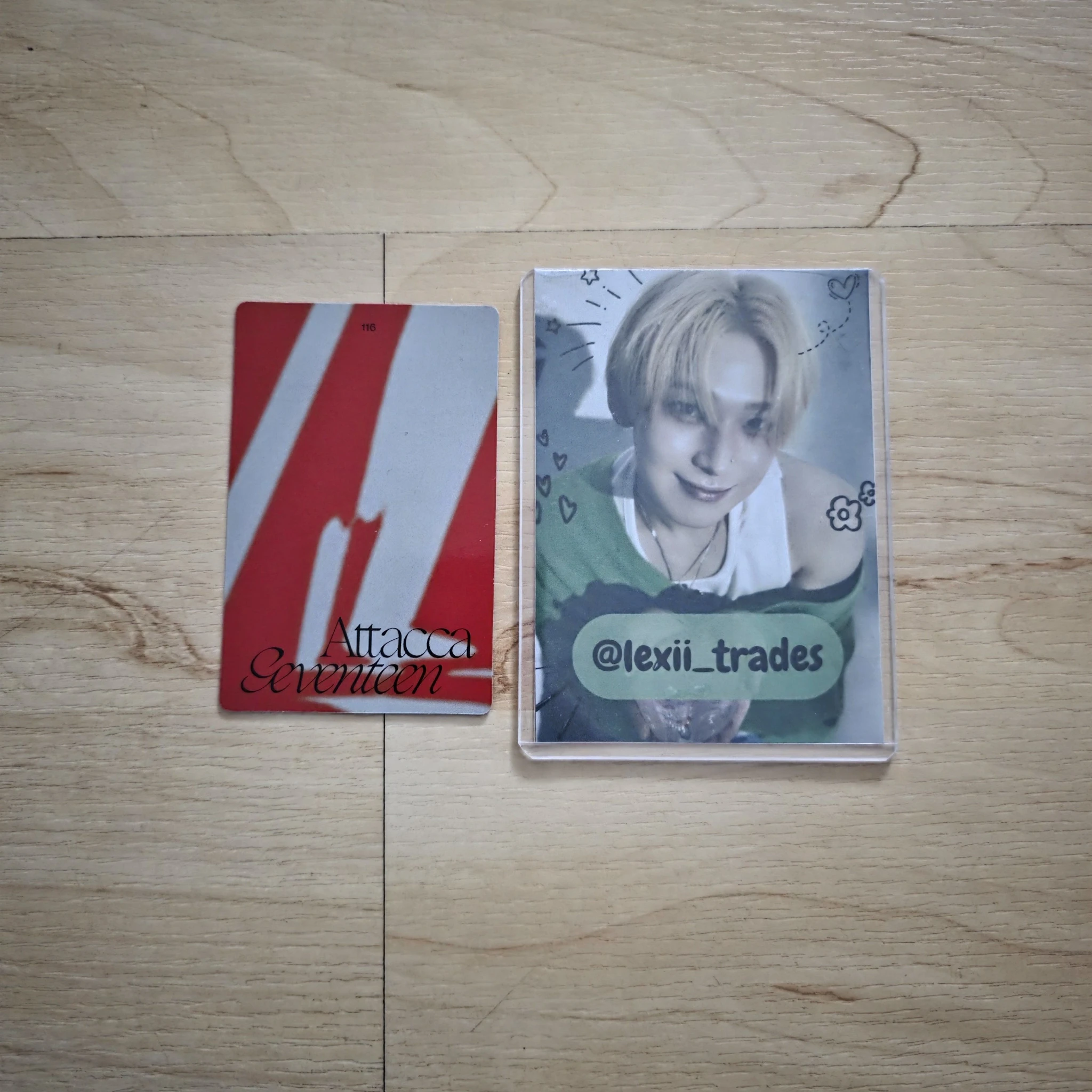 SEVENTEEN Woozi SEVENTEEN - Woozi - Attacca Album carat version listing photo 2