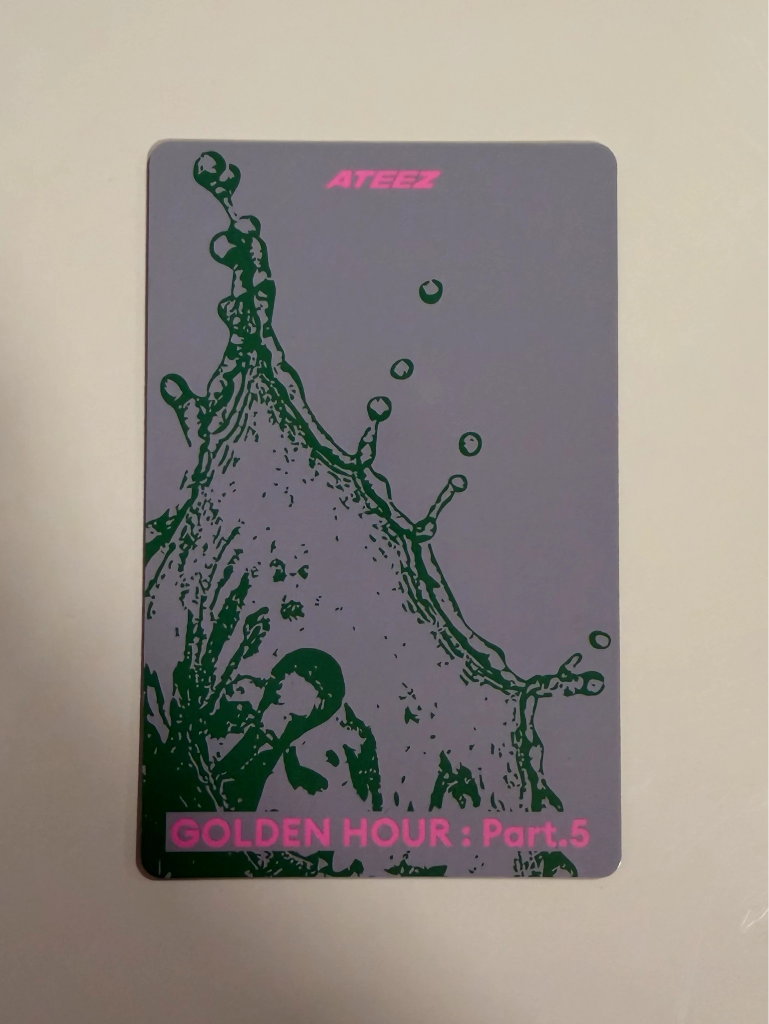 ATEEZ Yeosang ATEEZ - Yeosang - GOLDEN HOUR : Part.5 Album album photocard diary version listing photo 2