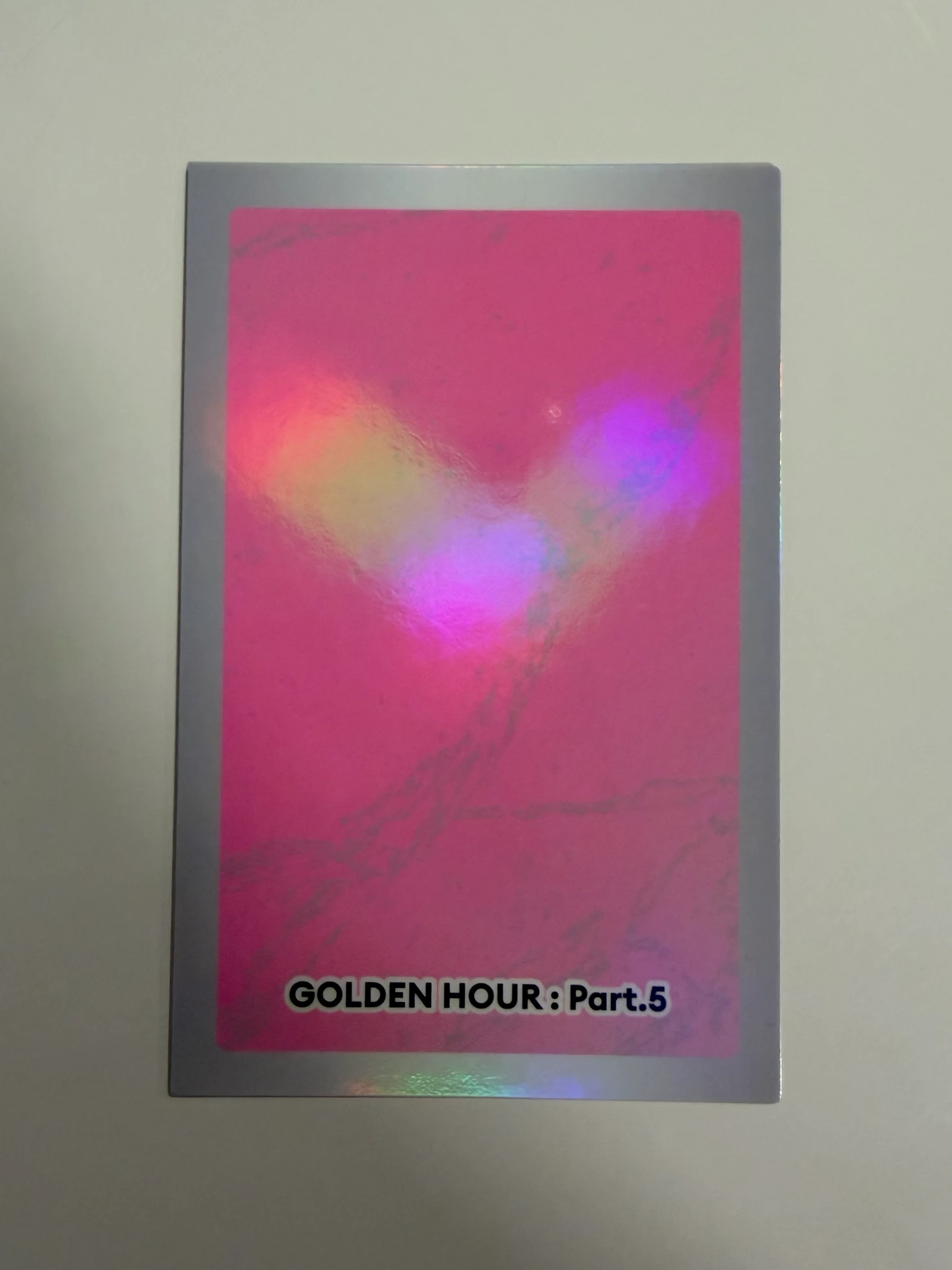 ATEEZ Yeosang ATEEZ - Yeosang - GOLDEN HOUR : Part.5 Album album photocard holographic (hologram) listing photo 2