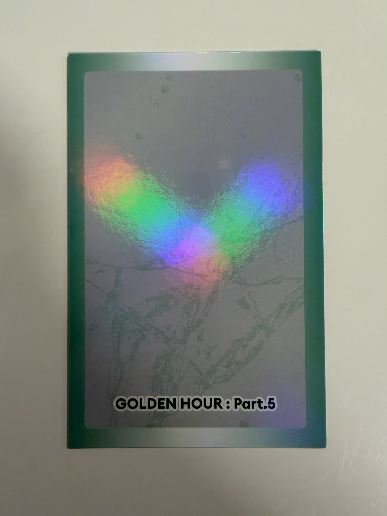 ATEEZ Yunho ATEEZ - Yunho - GOLDEN HOUR : Part.5 Album holographic (hologram) listing photo 2