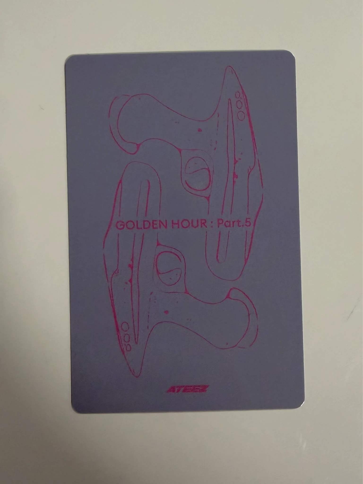 ATEEZ Jongho ATEEZ - Jongho - GOLDEN HOUR : Part.5 Album digipack version album photocard listing photo 2