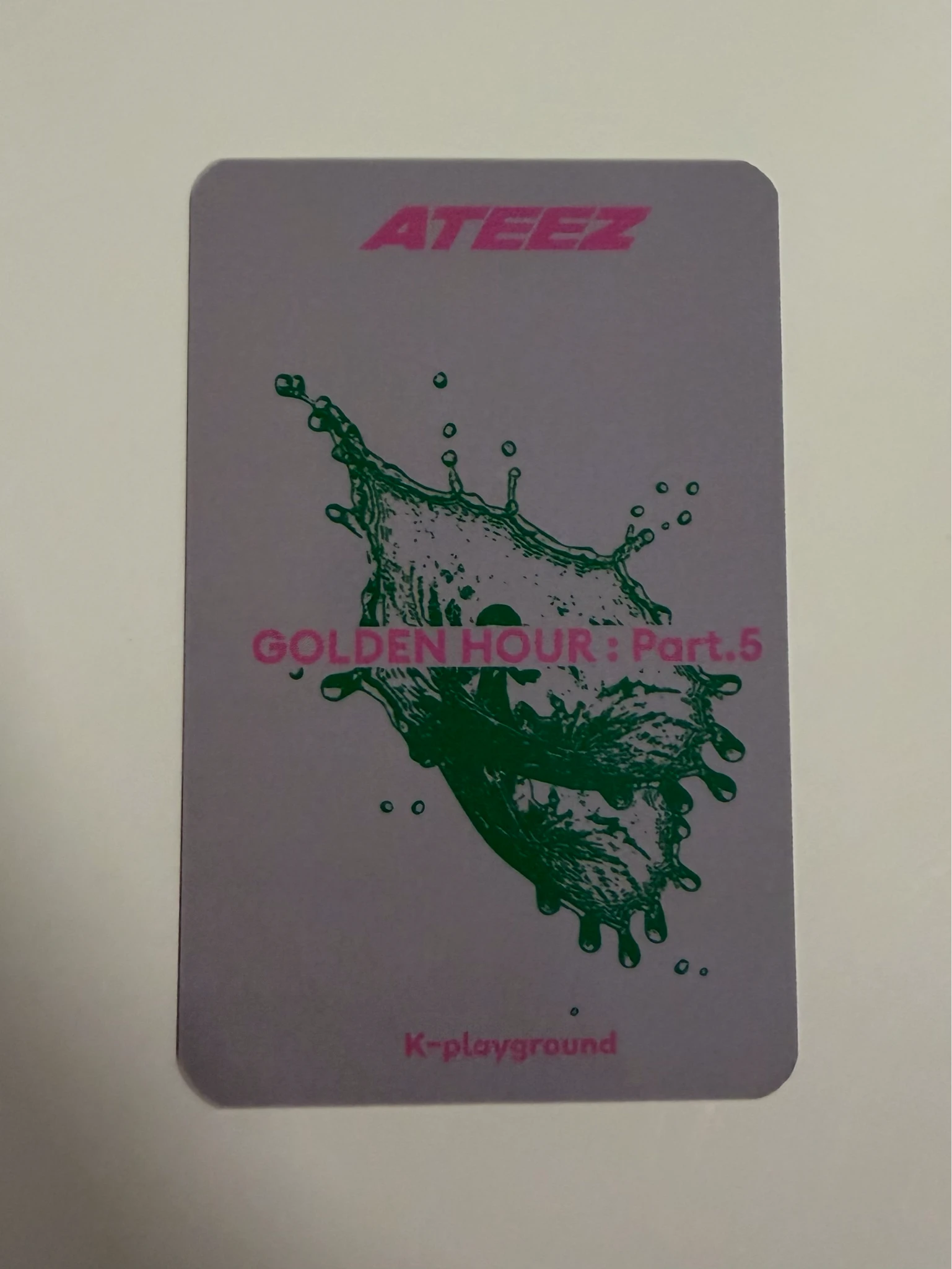 ATEEZ Jongho ATEEZ - Jongho - GOLDEN HOUR : Part.5 Album fansign london k-playground listing photo 2
