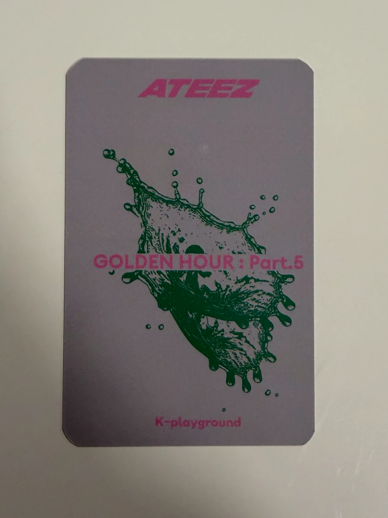 ATEEZ Jongho ATEEZ - Jongho - GOLDEN HOUR : Part.5 Album fansign london k-playground listing photo 2