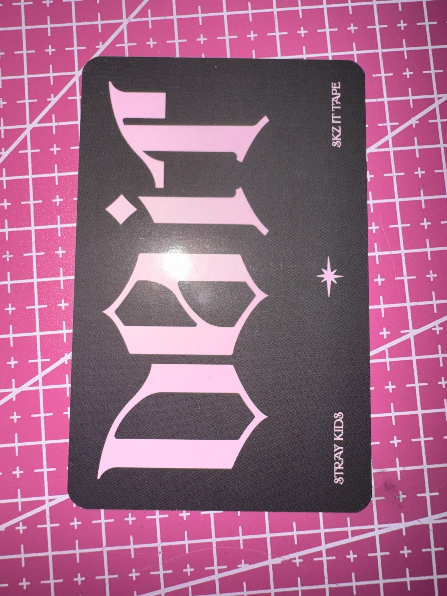Stray Kids Bang Chan Stray Kids - Bang Chan - Do It Album album photocard plve version platform version photocard set listing photo 2