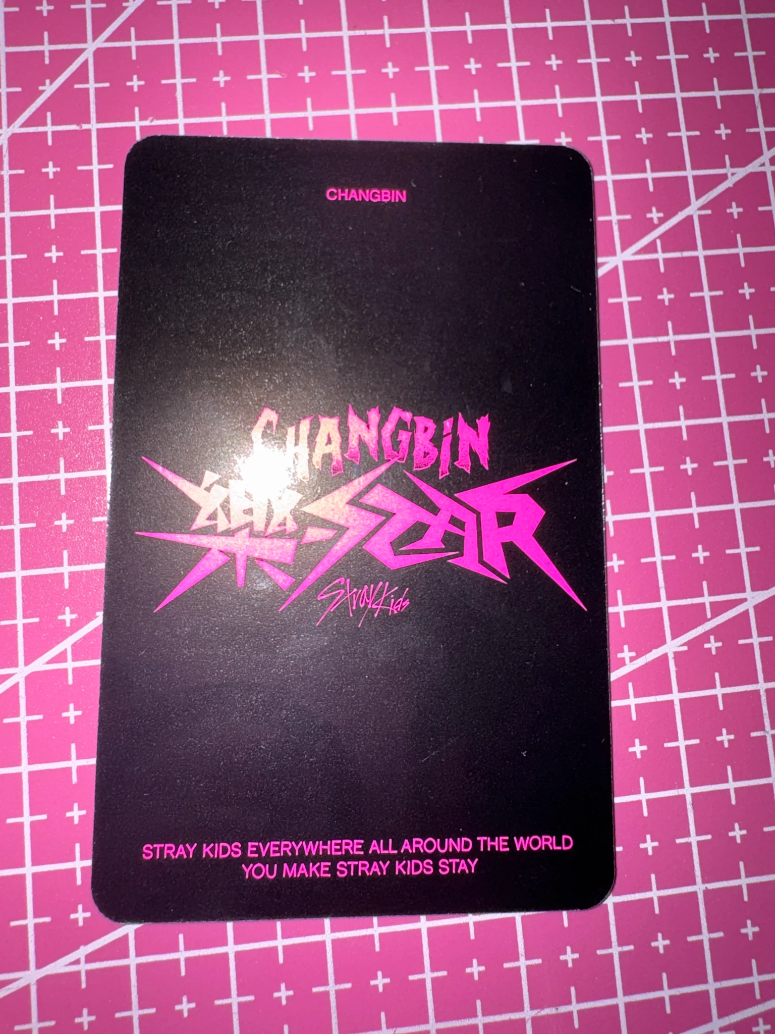 Stray Kids Changbin Stray Kids - Changbin - Rock-Star Album album photocard postcard version listing photo 2