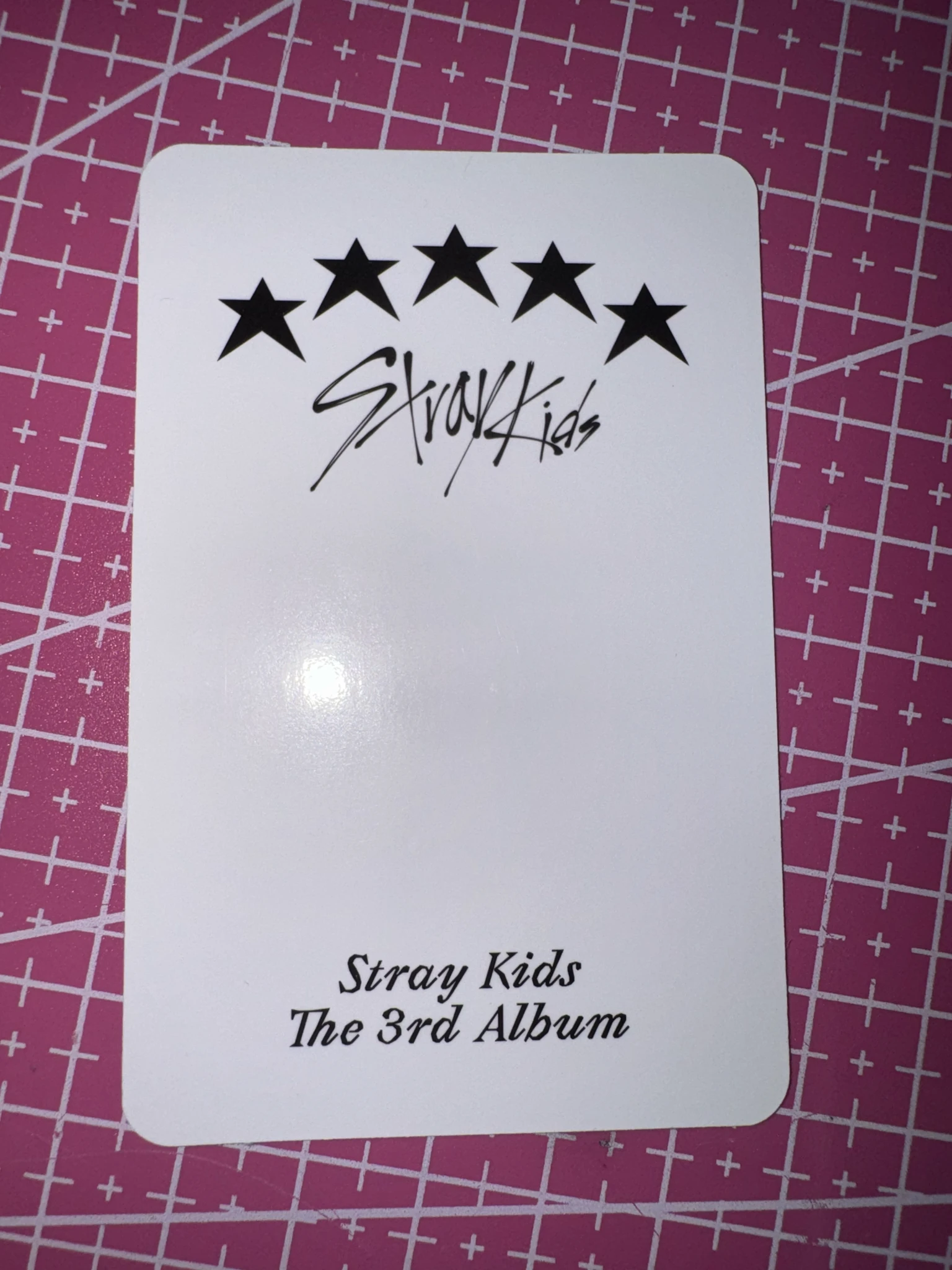 Stray Kids Changbin Stray Kids - Changbin - 5-STAR Album soundwave pob (pre-order benefit) listing photo 2