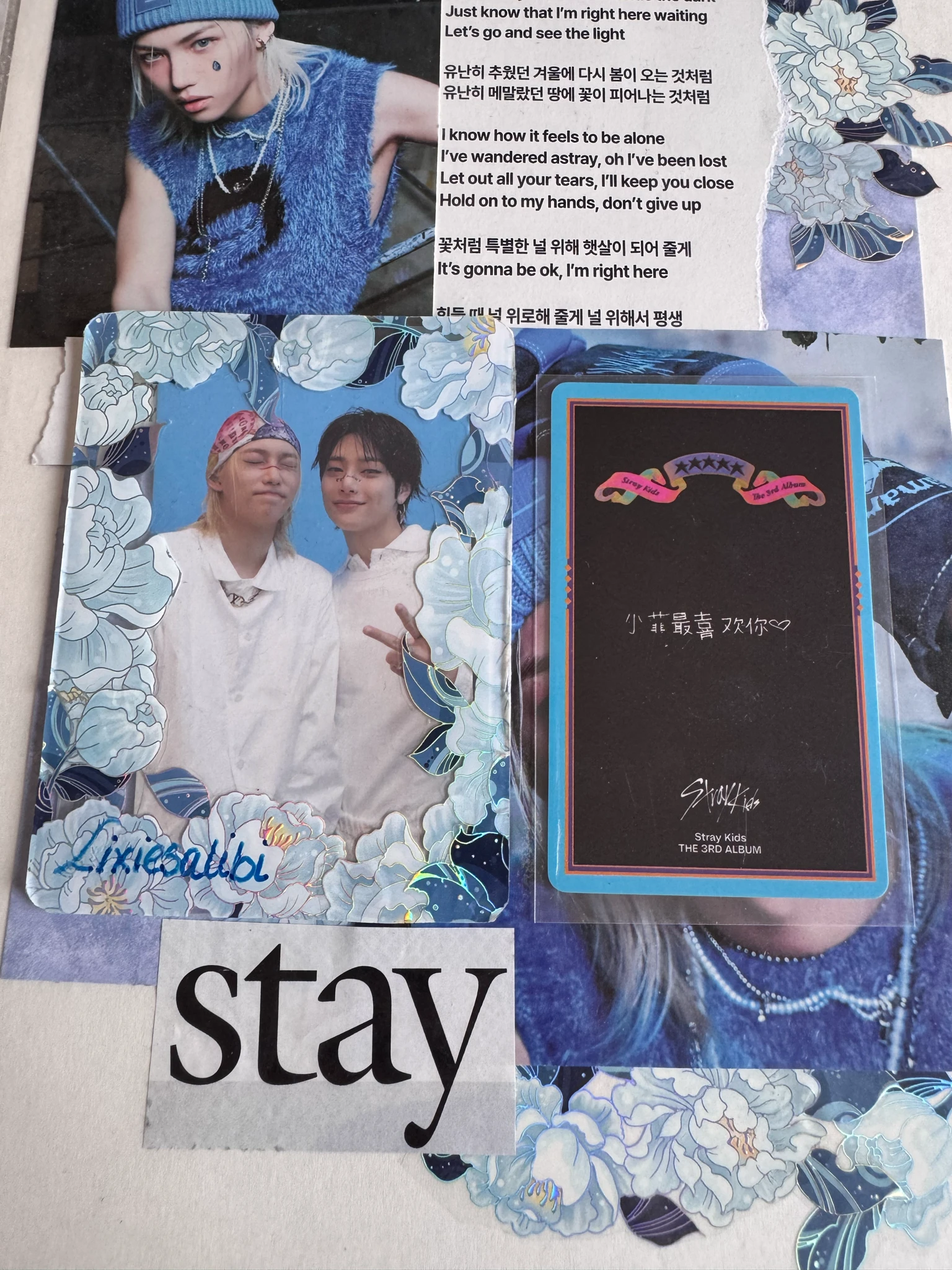 Stray Kids Felix Stray Kids - Felix - 5-STAR Album KMStation fansign listing photo 2