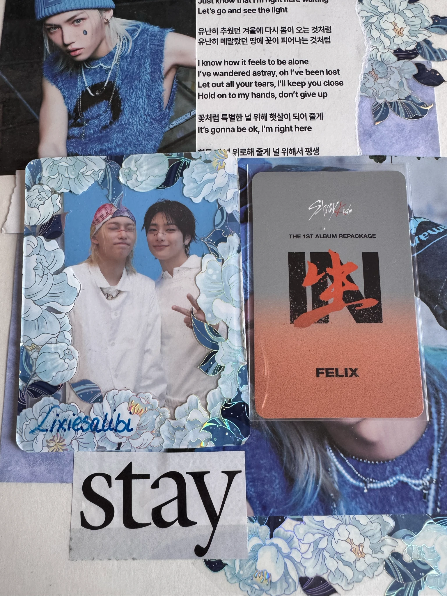 Stray Kids Felix Stray Kids - Felix - In Life Album pre-order benefit MyMusicTaste listing photo 2