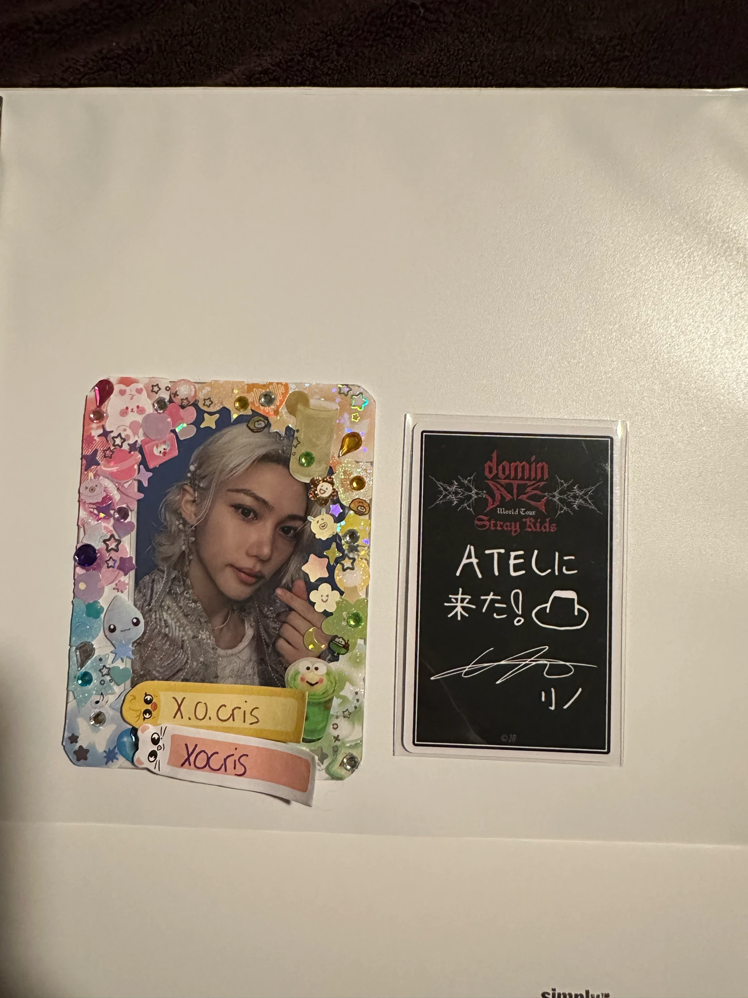 Stray Kids Lee Know Stray Kids - Lee Know - DominATE World Tour Event purchase benefit japan merch photocard listing photo 2