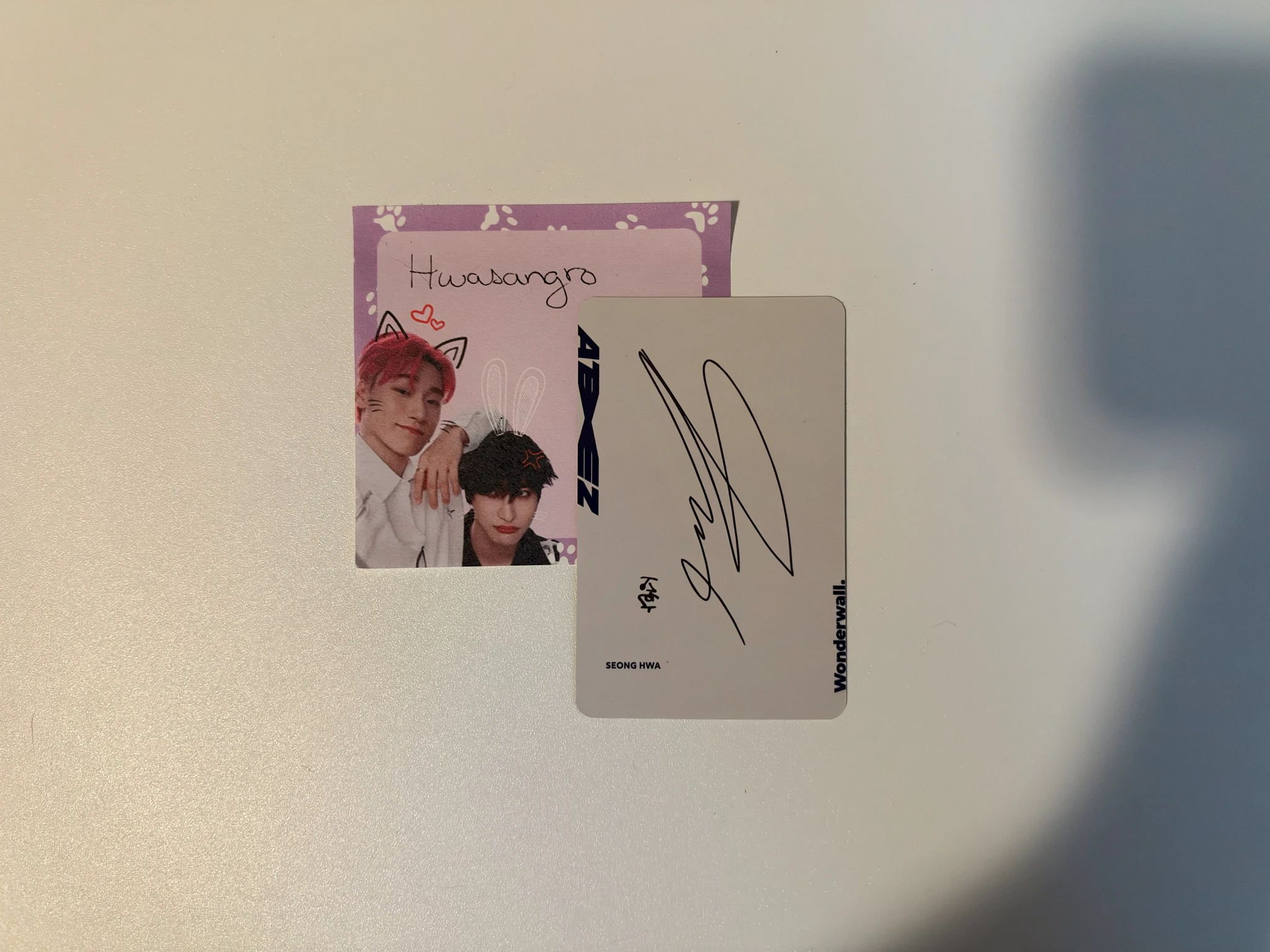 ATEEZ Seonghwa ATEEZ - Seonghwa - ZERO : FEVER Part.2 Album winner benefit wonderwall listing photo 2