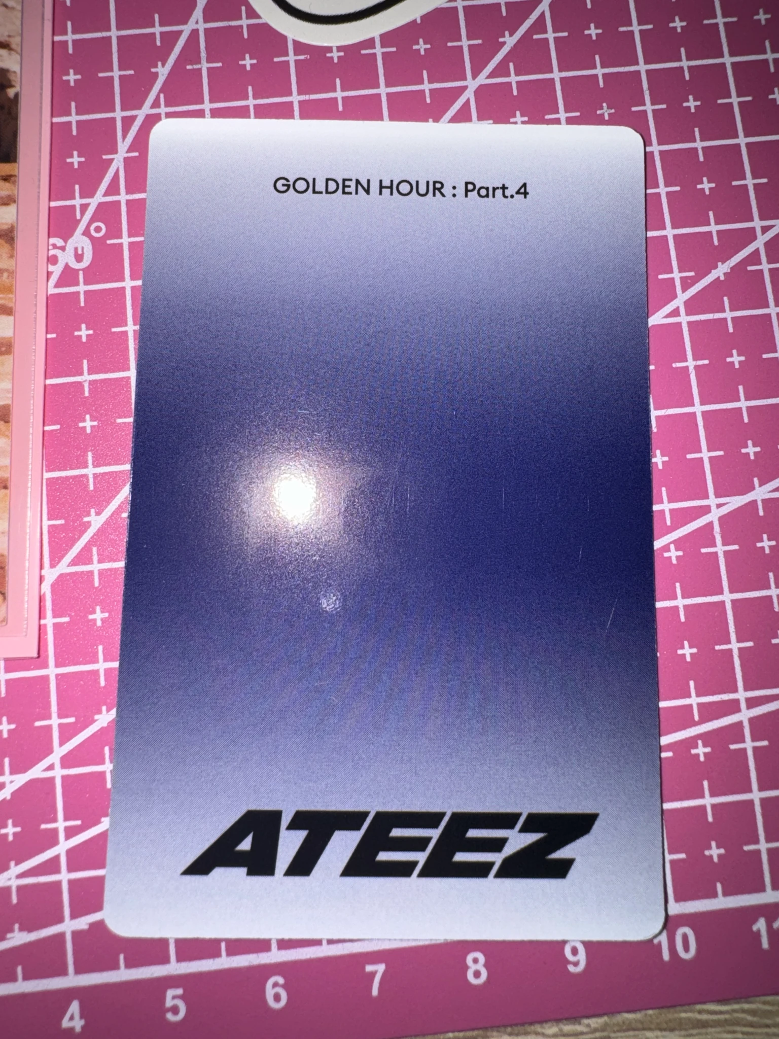 ATEEZ Hongjoong ATEEZ - Hongjoong - Golden Hour : Part.4 Album album photocard poca album listing photo 2