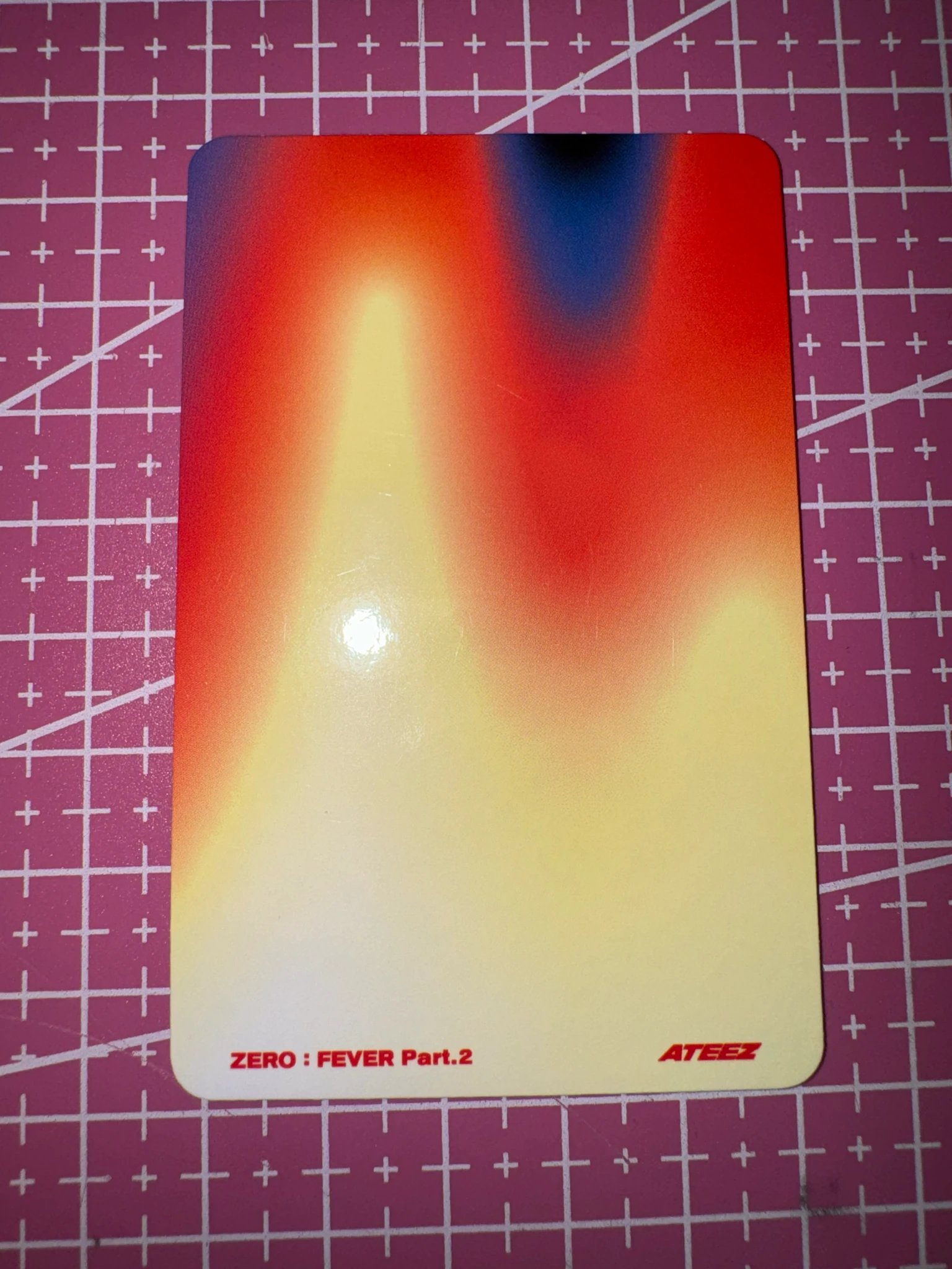 ATEEZ Yunho ATEEZ - Yunho - ZERO : FEVER Part.2 Album album photocard A version listing photo 2