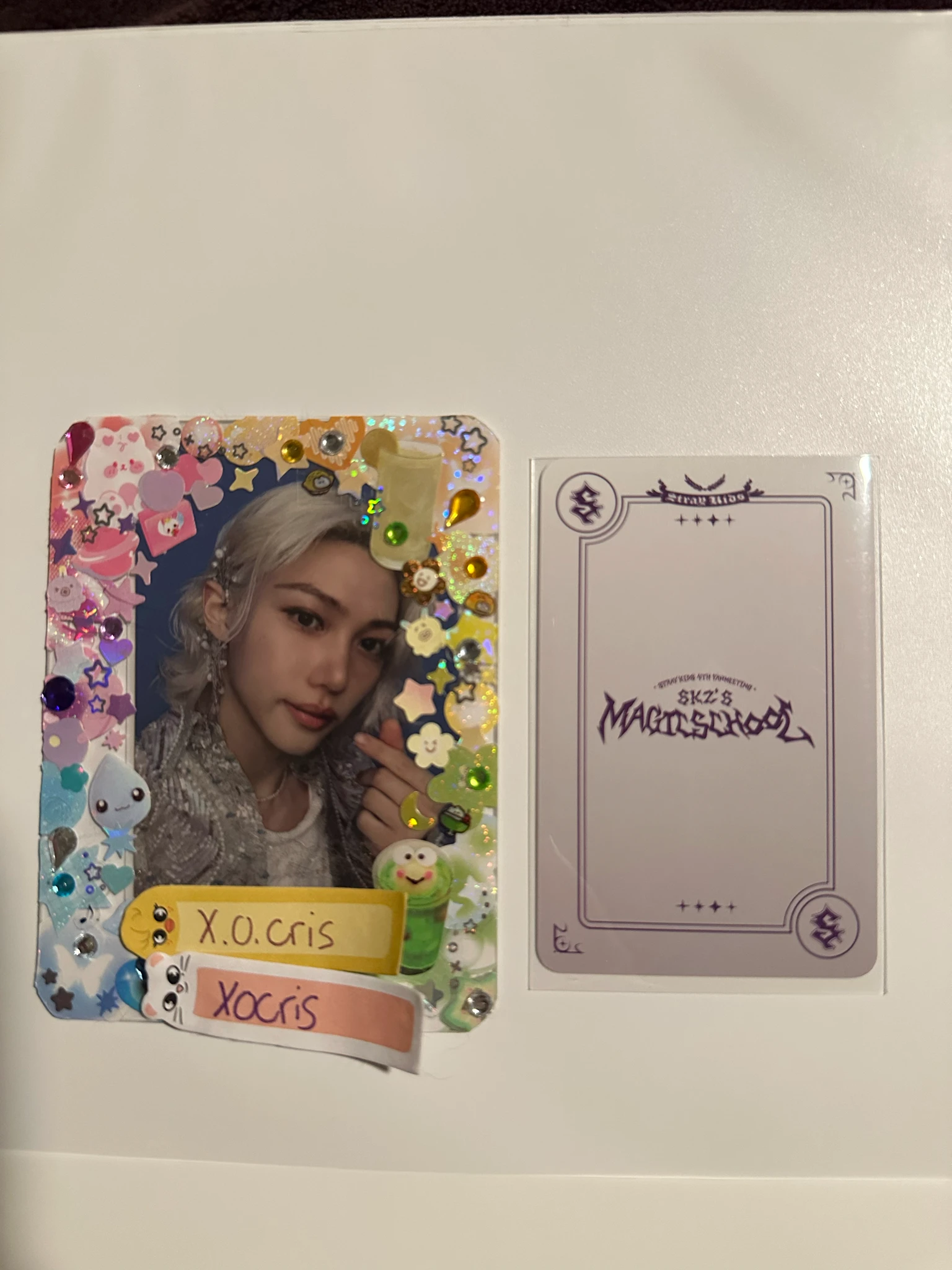 Stray Kids Lee Know Stray Kids - Lee Know - 4th Fanmeeting - SKZ's Magic School Event merch photocard collect book/binder listing photo 2
