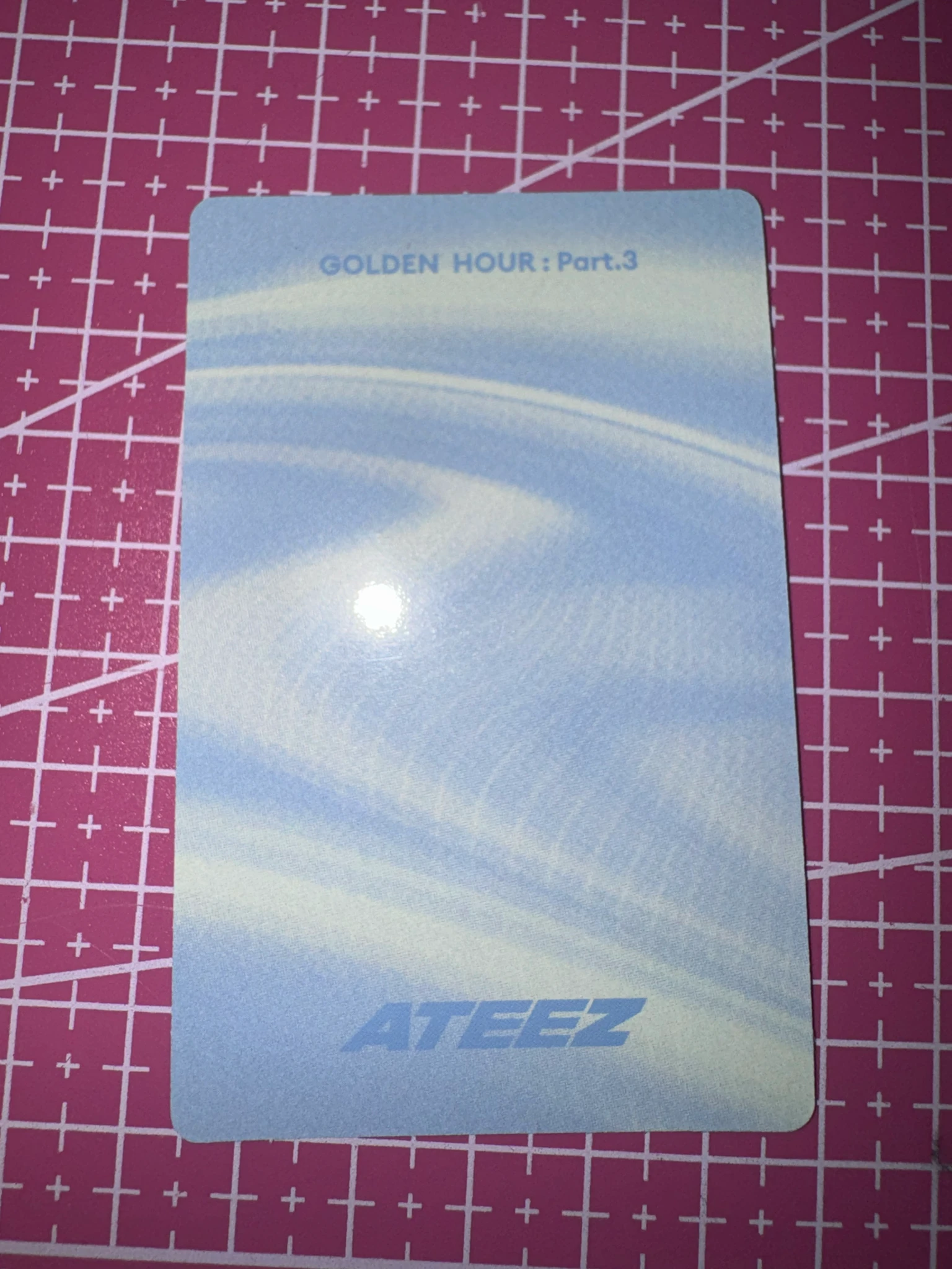 ATEEZ Yeosang ATEEZ - Yeosang - Golden Hour : Part.3 Album poca album album photocard version 1 listing photo 2