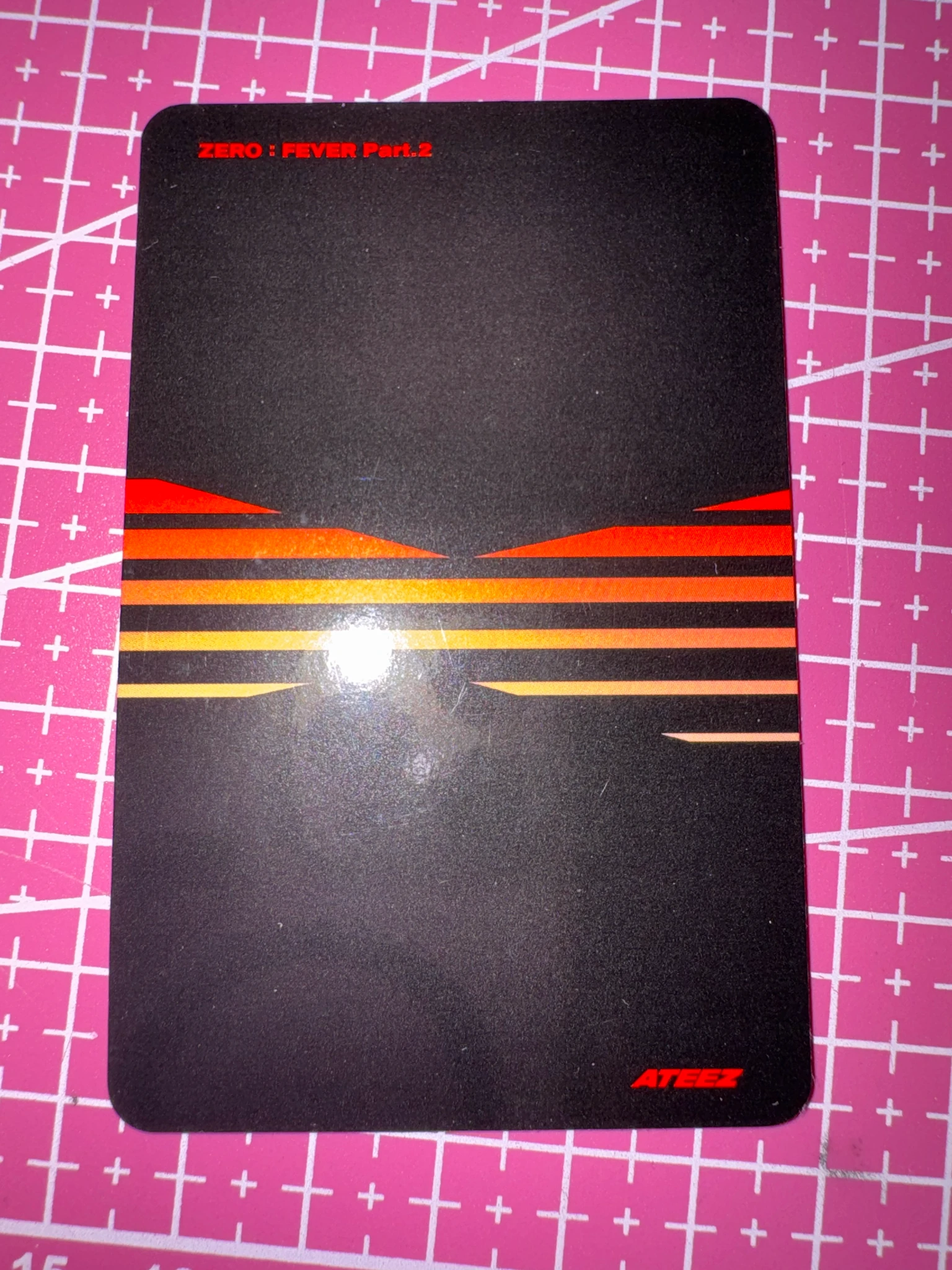 ATEEZ Yeosang ATEEZ - Yeosang - ZERO : FEVER Part.2 Album album photocard A version listing photo 2